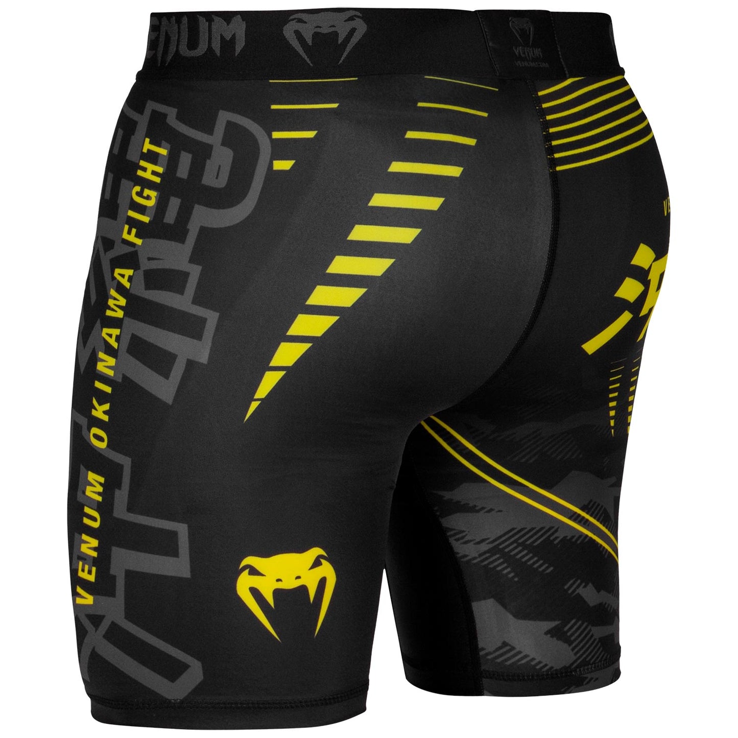 Short de compression Venum Okinawa 2.0 - Noir/Jaune