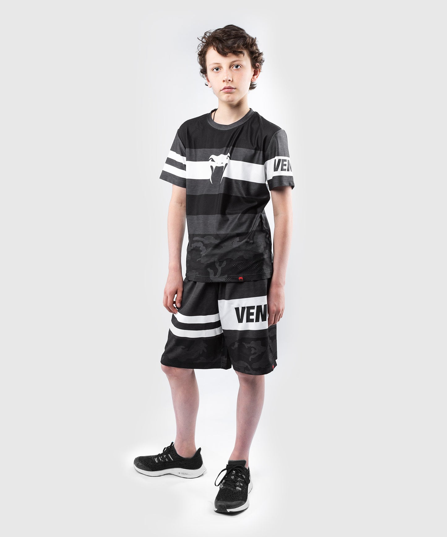 Venum Bandit Dry Tech T-Shirt - für Kinder - Schwarz/Grau
