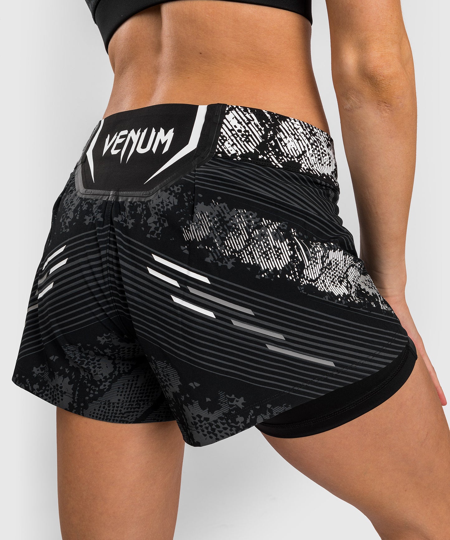 UFC Adrenaline by Venum Authentic Fight Night Women’s Fight Short - Black