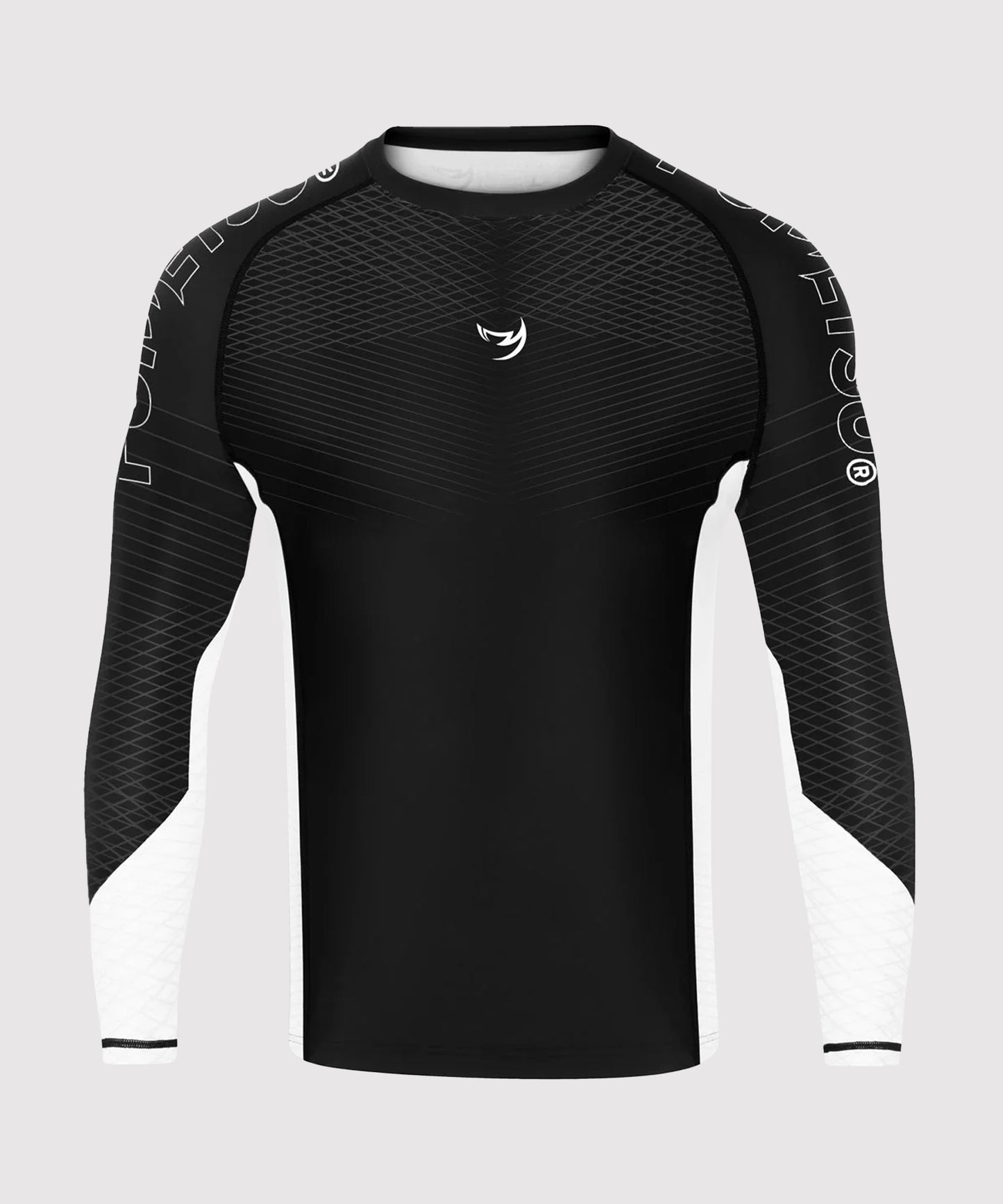 Rashguard À Manches Longues Fumetsu Competitor Mk2 - Noir/Blanc