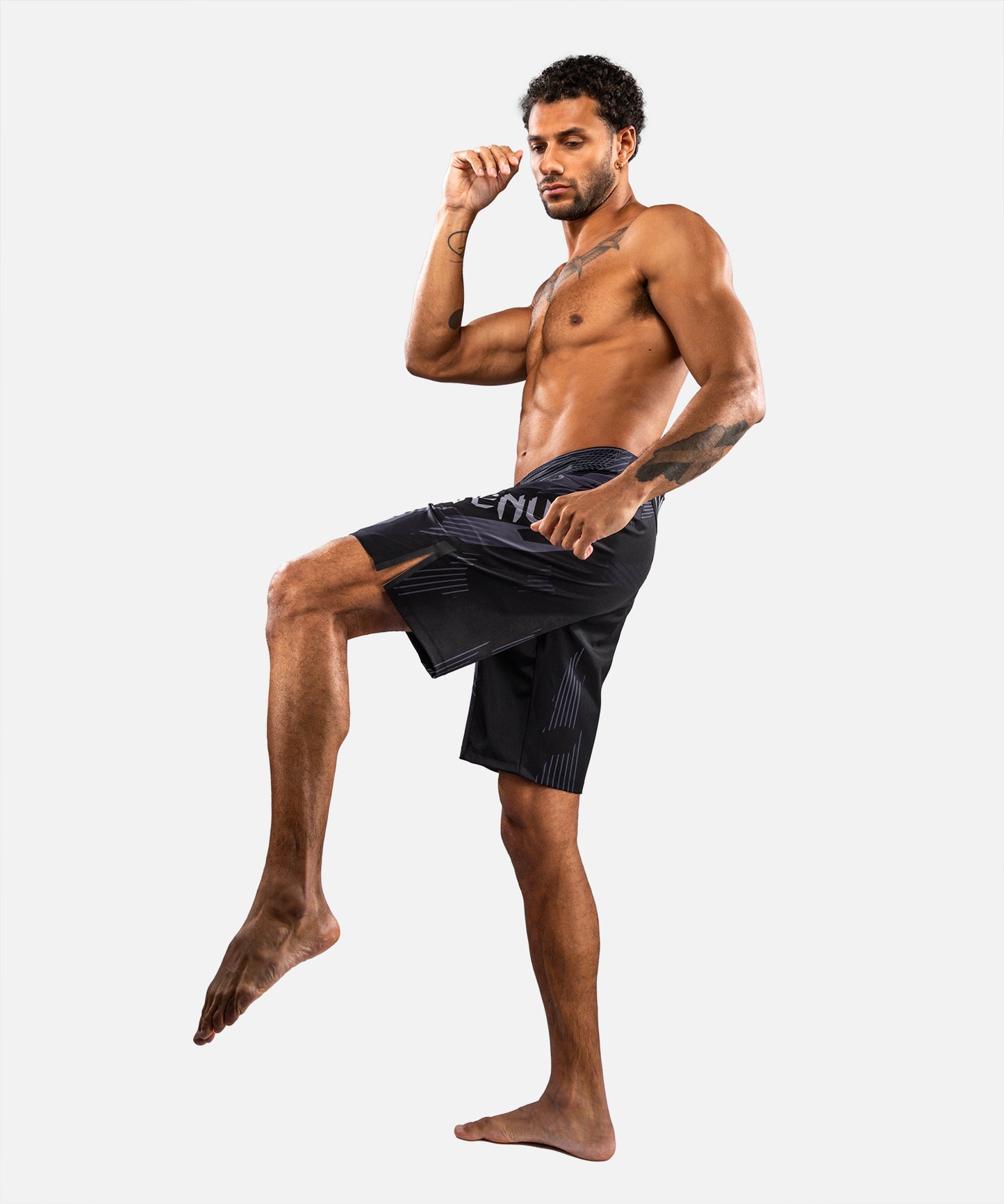 Venum No-Gi 6.0 Pantalón Corto de Combate - Negro/Gris