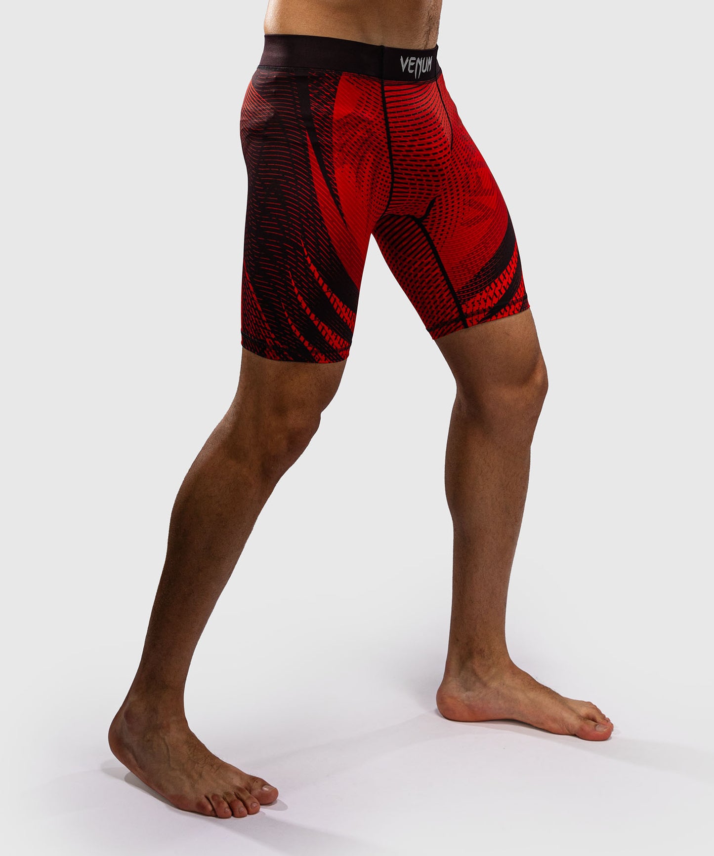 Venum Galactic 3.0 Pantalón Corto de Compresión - Rojo/Plata