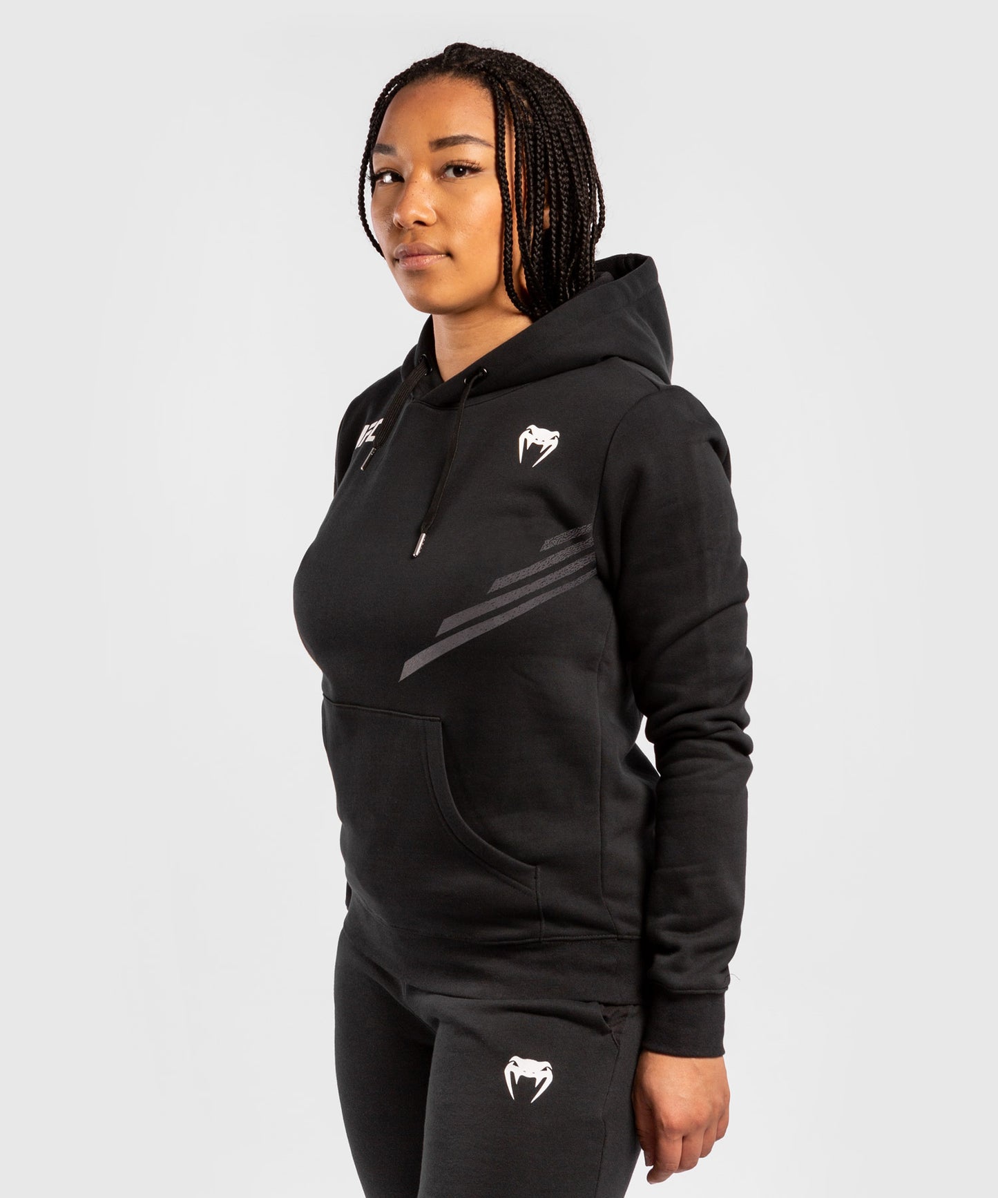 Sweatshirt Femme UFC Venum Replica - Noir