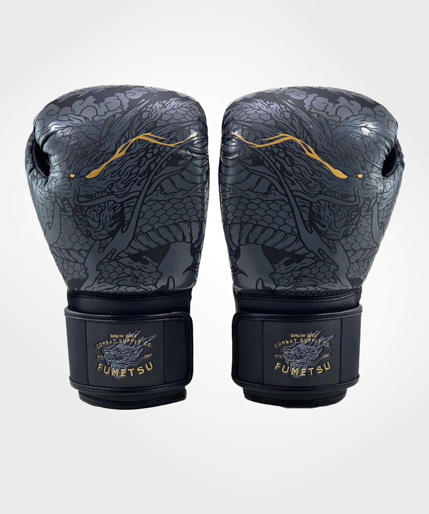 Fumetsu Dragon Slayer Guantoni da Boxe - Nero/Oro