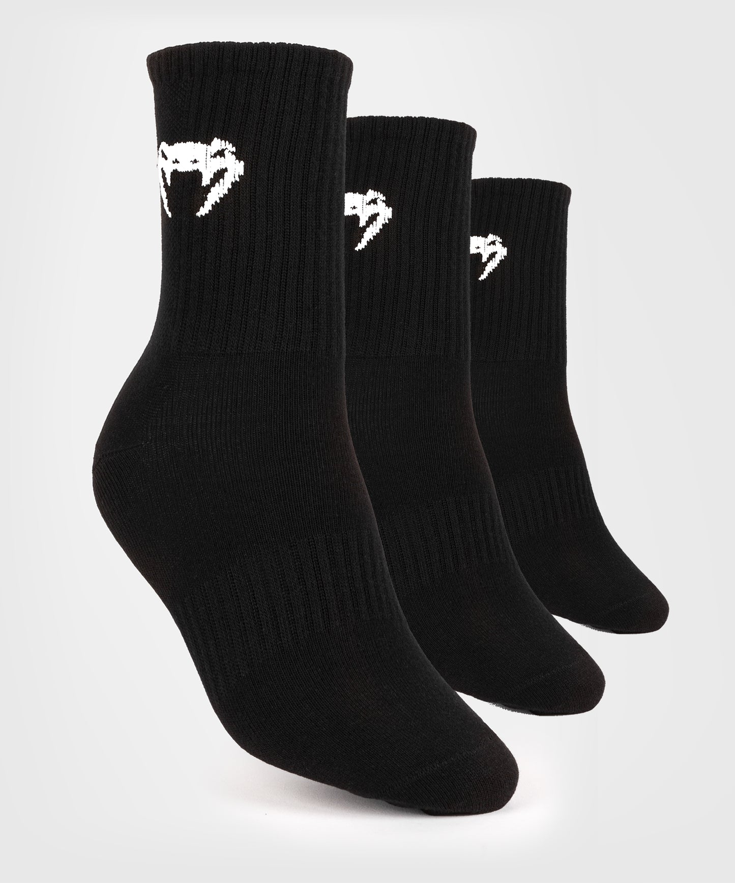 Calcetines Venum Classic 3-Pack - Negro/Blanco