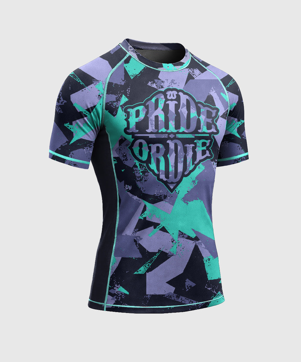 Rashguard À Manches Courtes Pride Or Die Reckless 2.0 - Noir