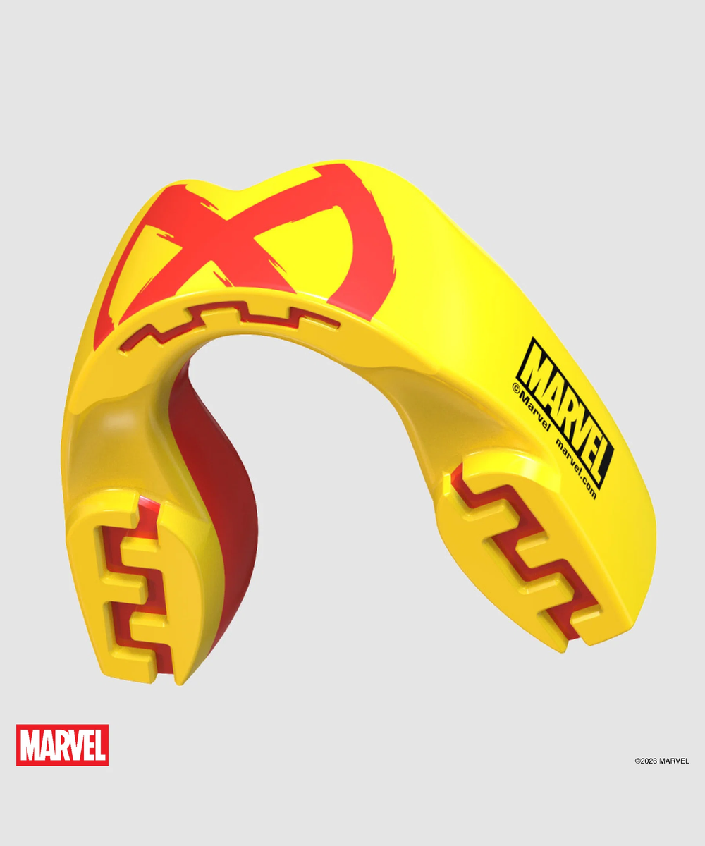 Safejawz Marvel X-Men Logo Mundschutz - Gelb