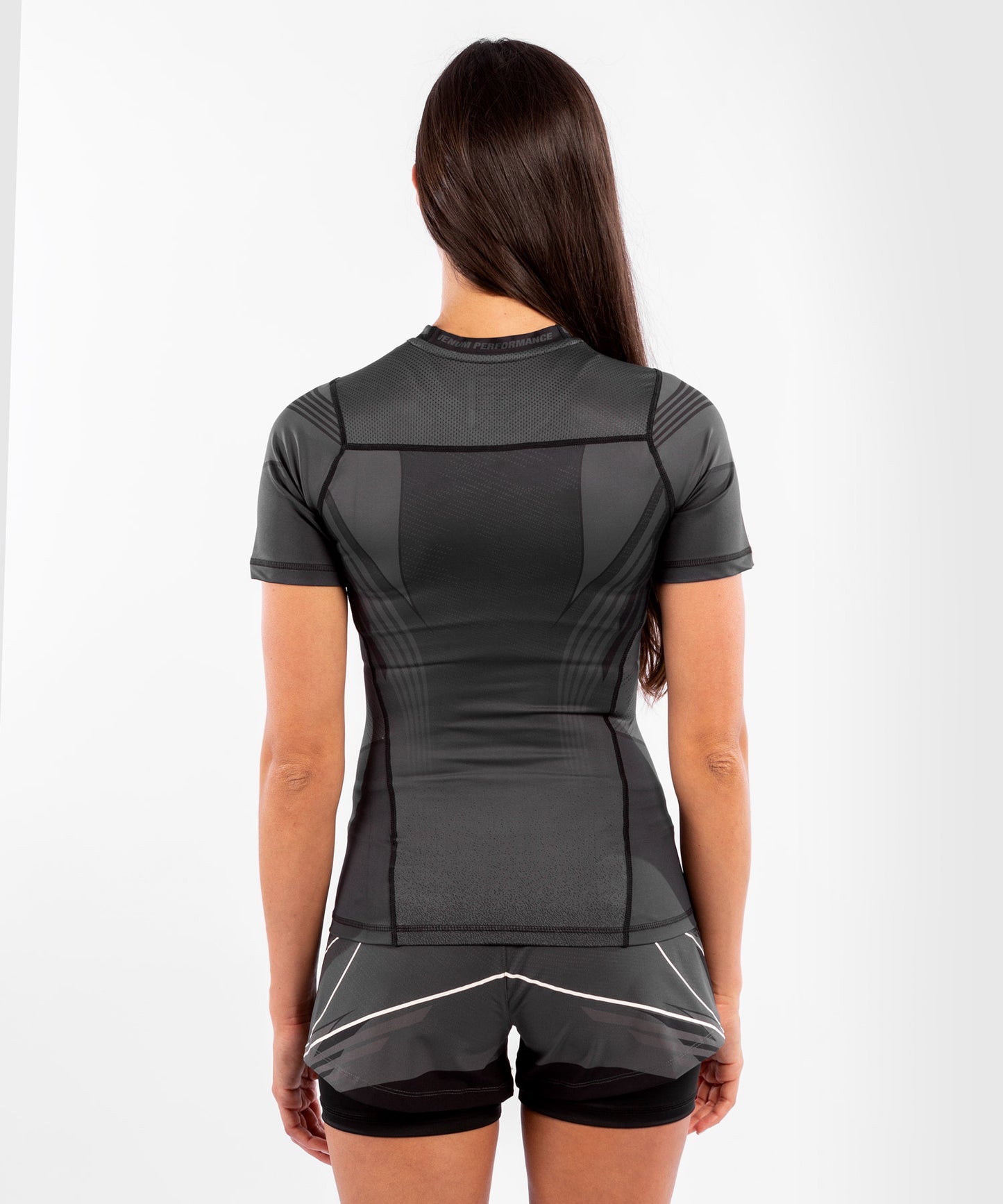 UFC Venum Authentic Fight Night Frauen Rashguard - Schwarz