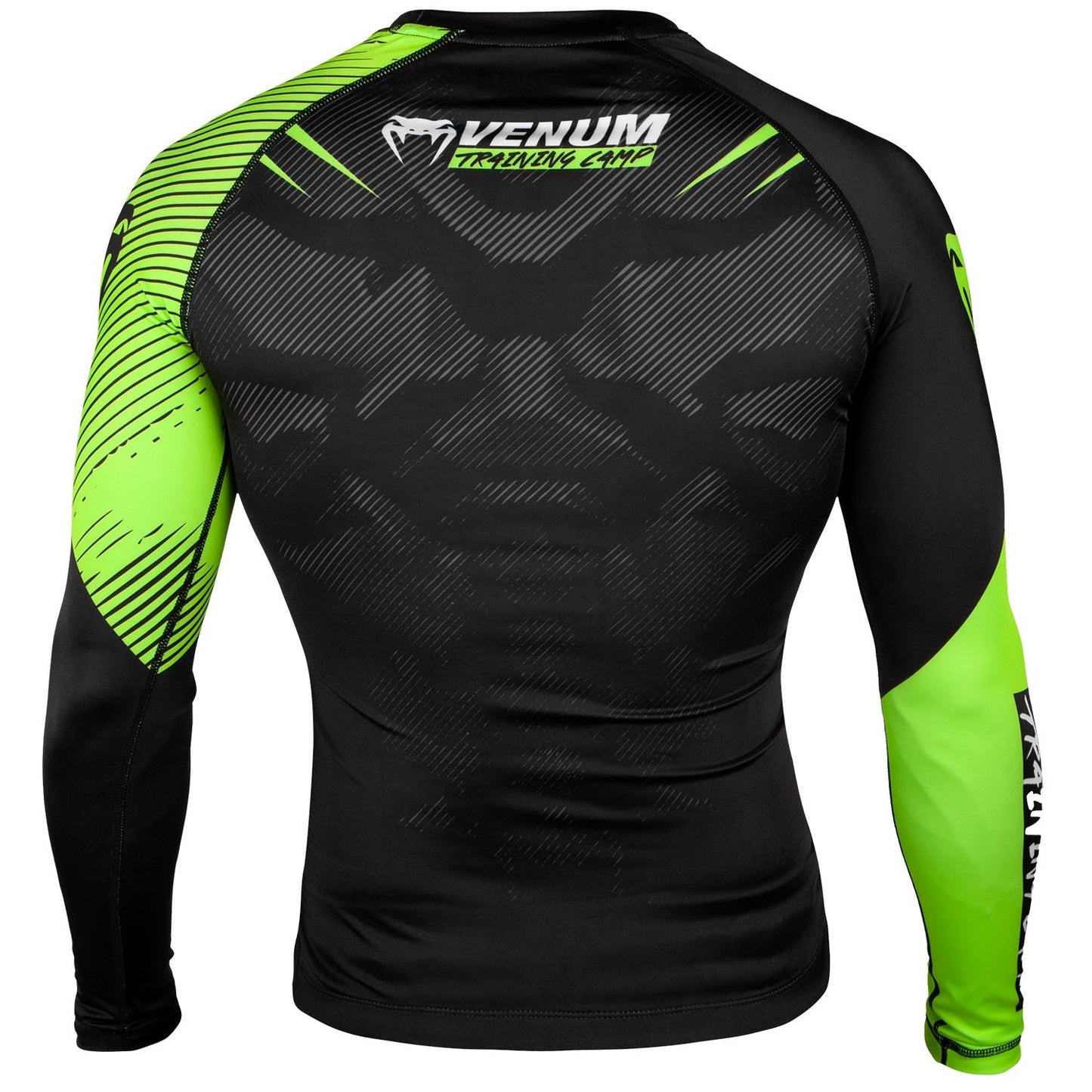 Venum Training Camp 2.0 Rashguard - Langarm - Schwarz/Fluo Gelb