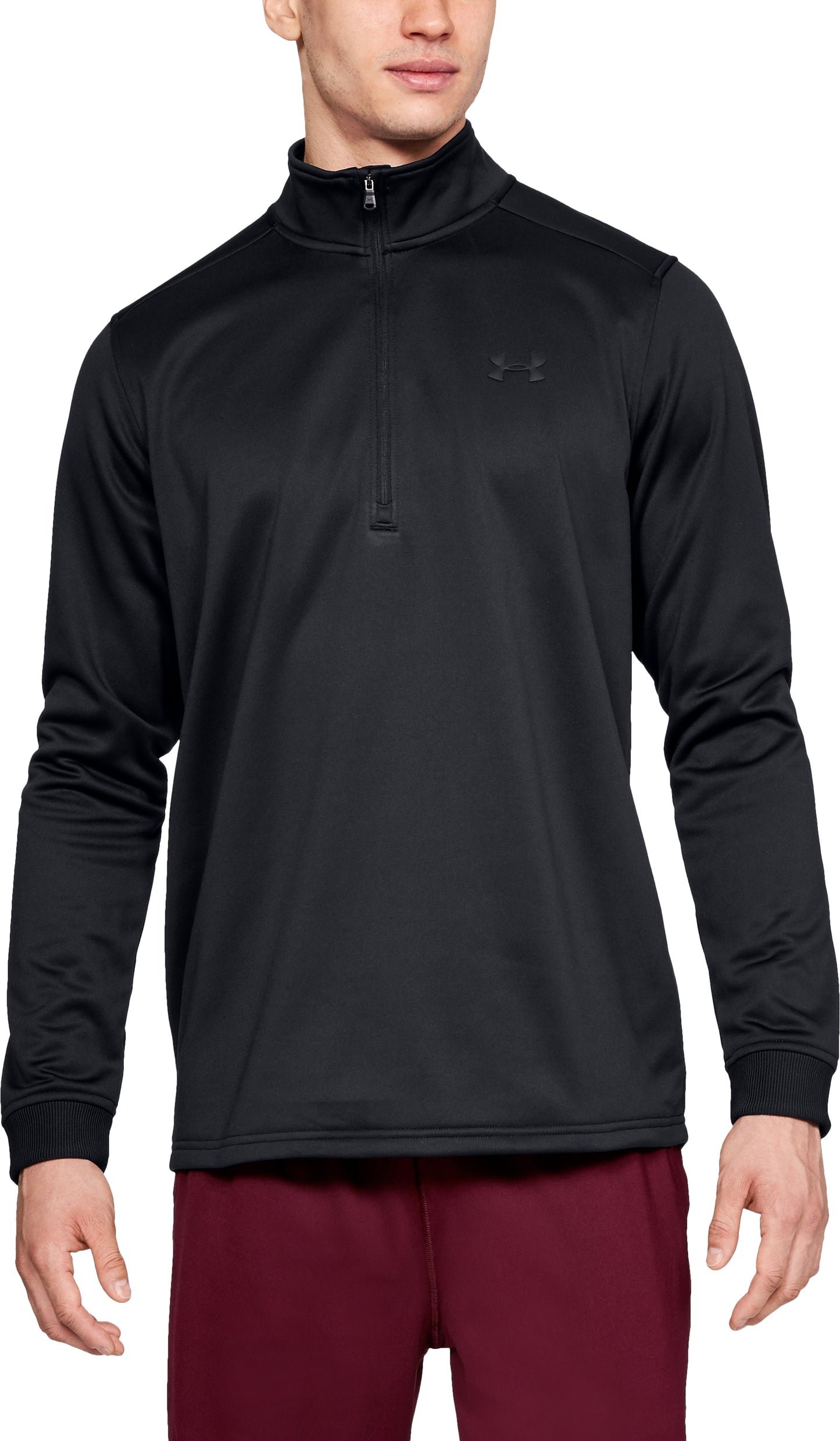 Under Armour Fleece Langarmshirt – Schwarz