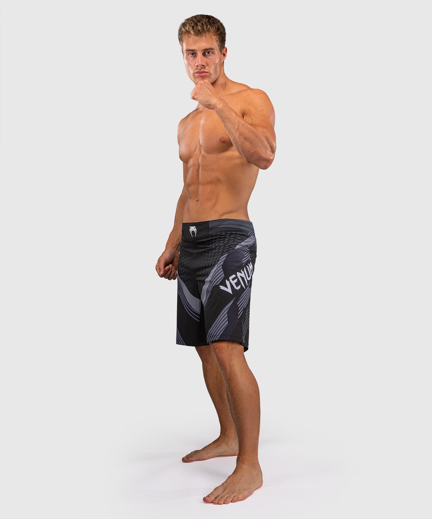 Venum No-Gi 6.0 Pantalón Corto de Combate - Negro/Blanco