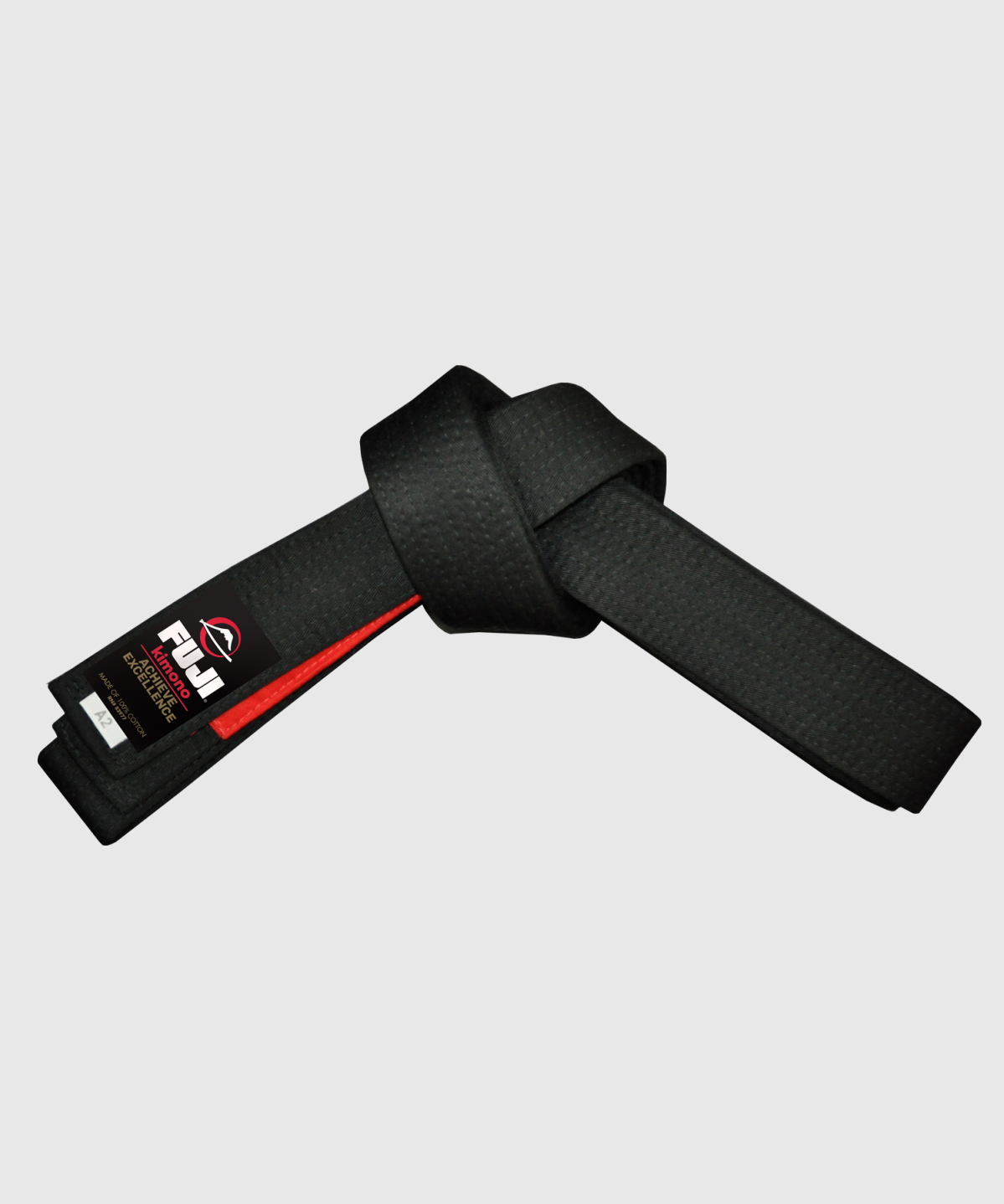 Fuji Sports BJJ-Gürtel - Schwarz