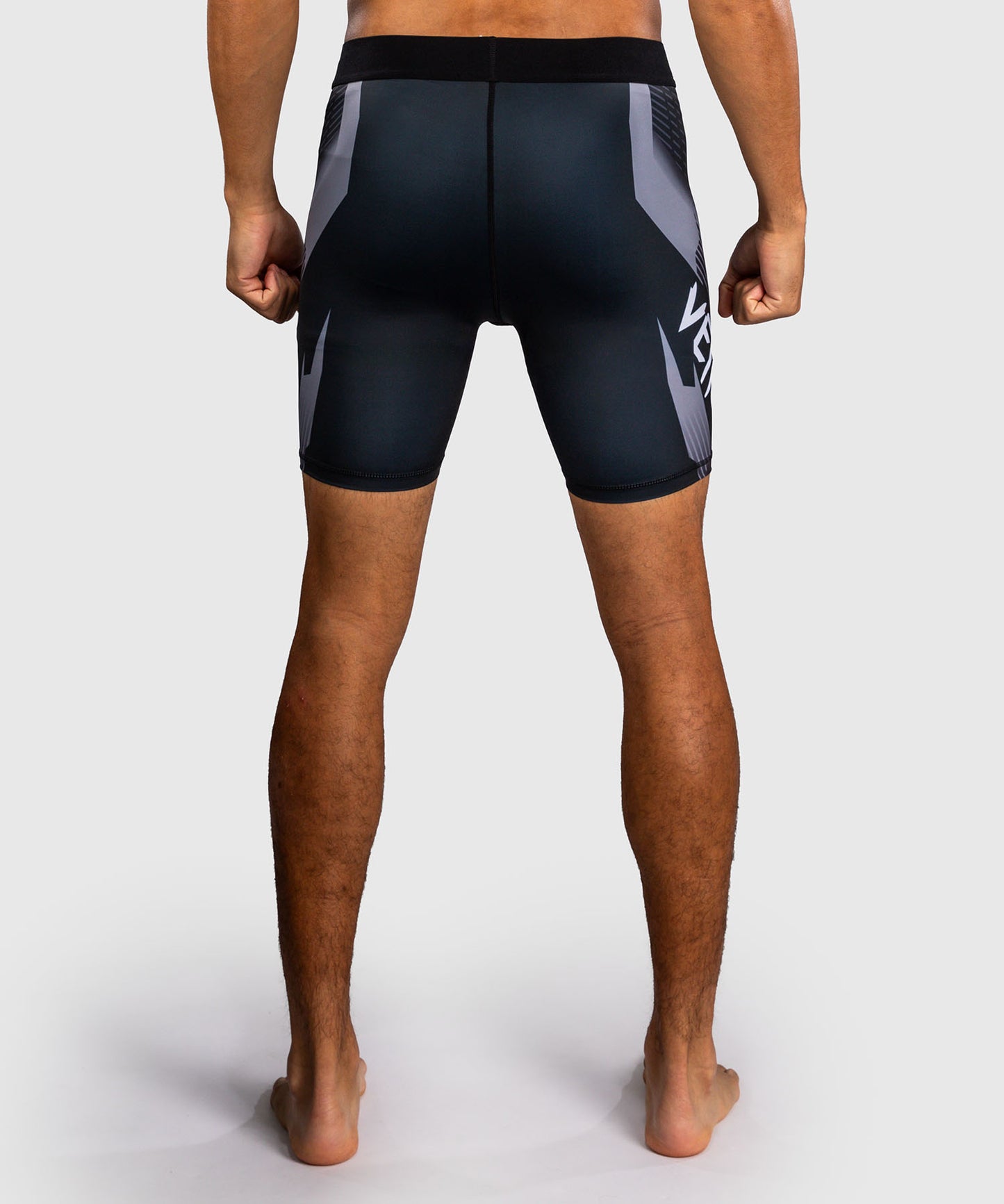 Venum No-Gi 6.0 Pantalón Corto de Compresión - Negro/Blanco