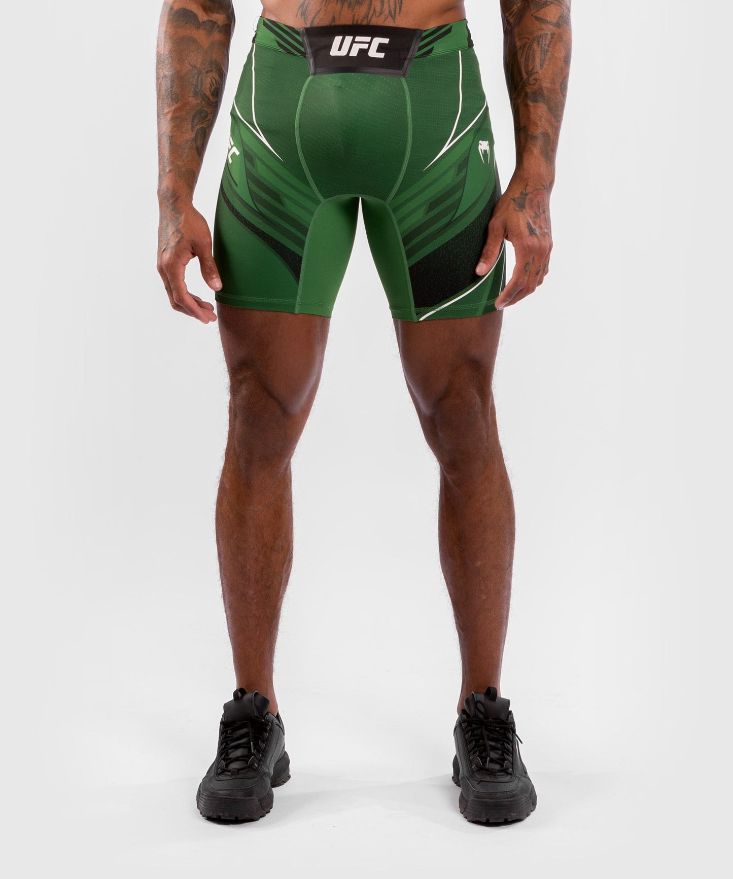 Short de compression pour Hommes UFC Venum Authentic Fight Night - Coupe Longue - Vert