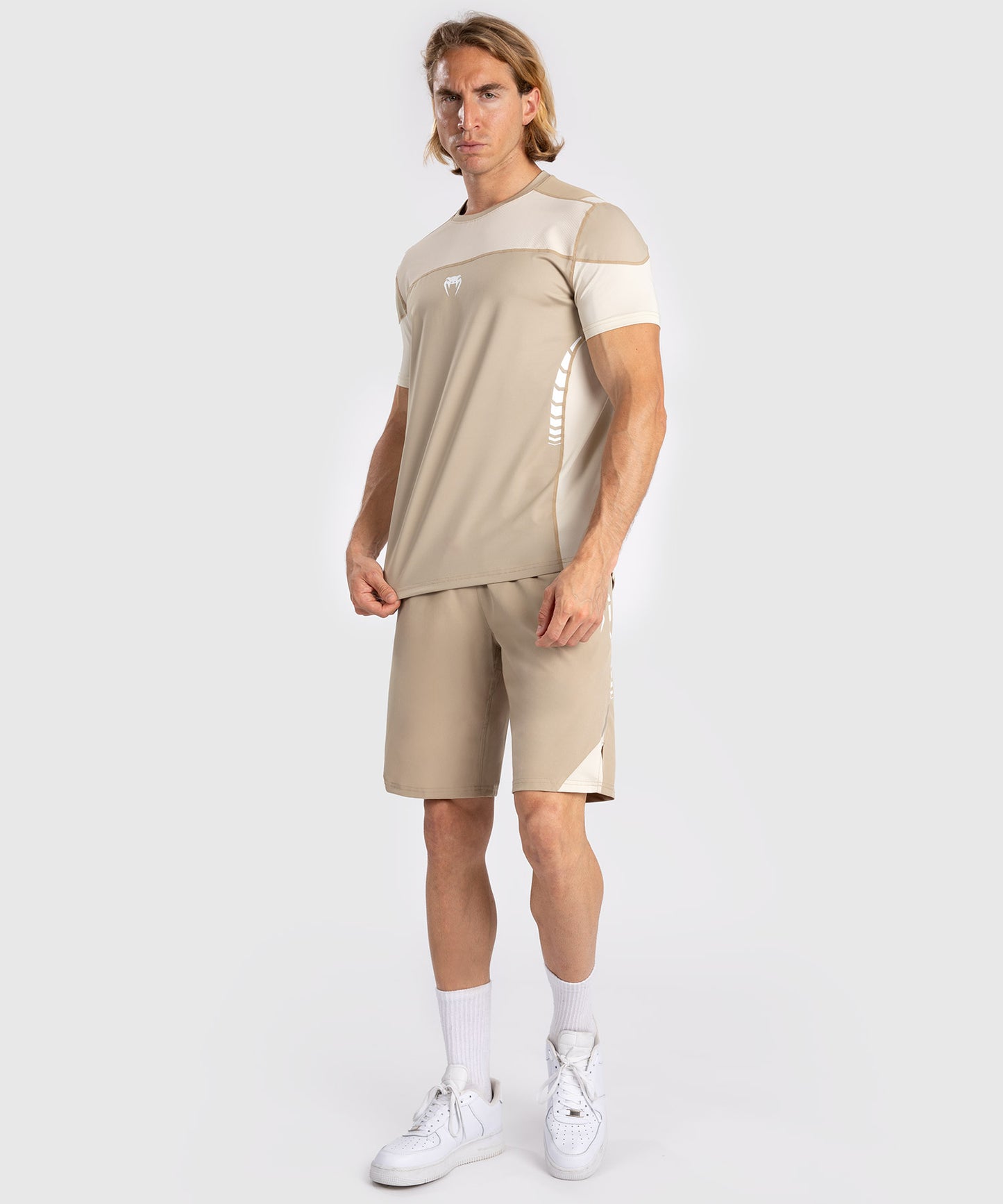 T-shirt Dry-Tech pour Hommes Venum Tempest - Beige/Sable