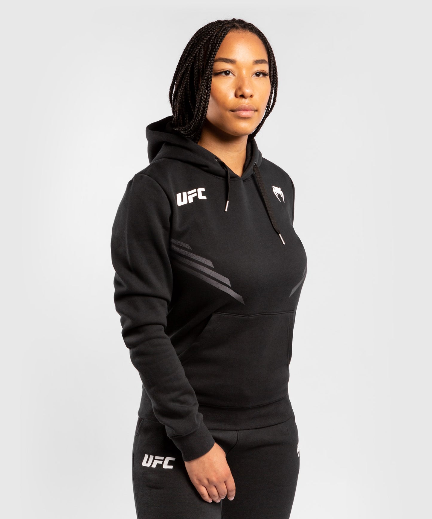 Sweatshirt Femme UFC Venum Replica - Noir