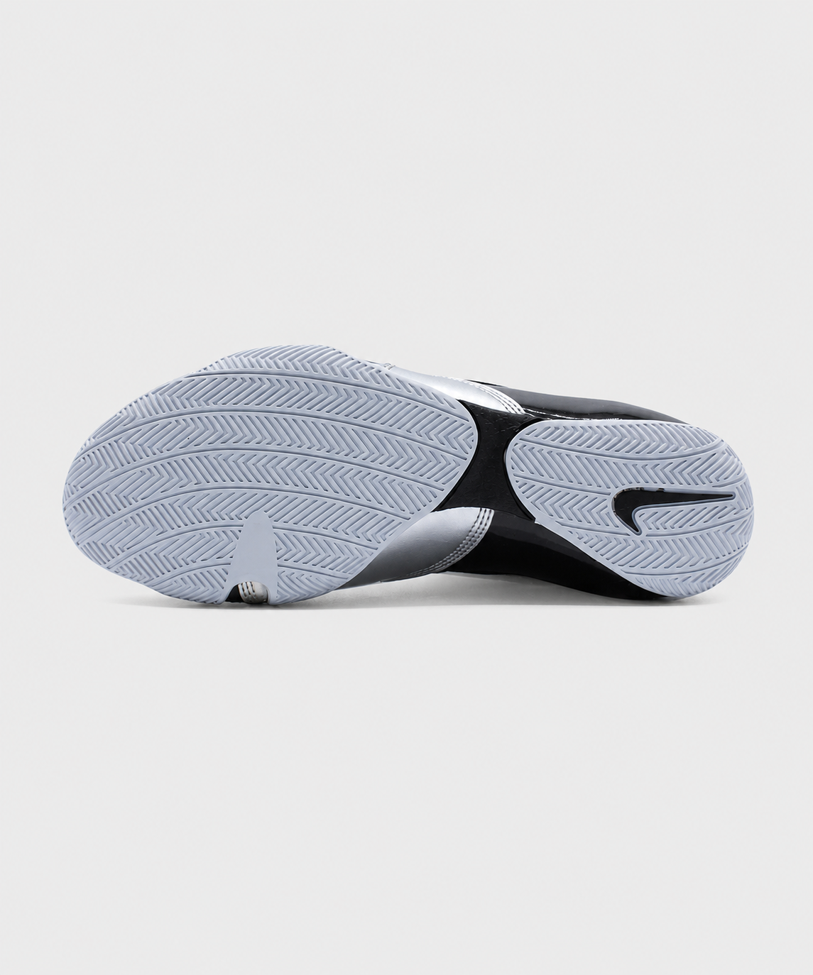 Nike Hyperko 1 Boxing Shoes - Black/Silver
