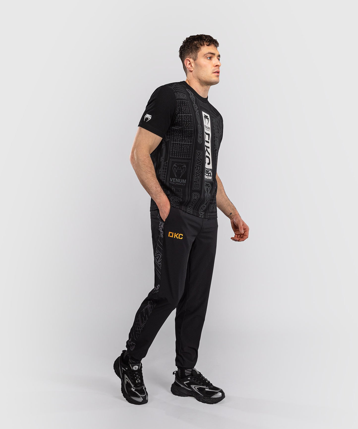Karate Combat by Venum T-Shirt – Schwarz/Grau