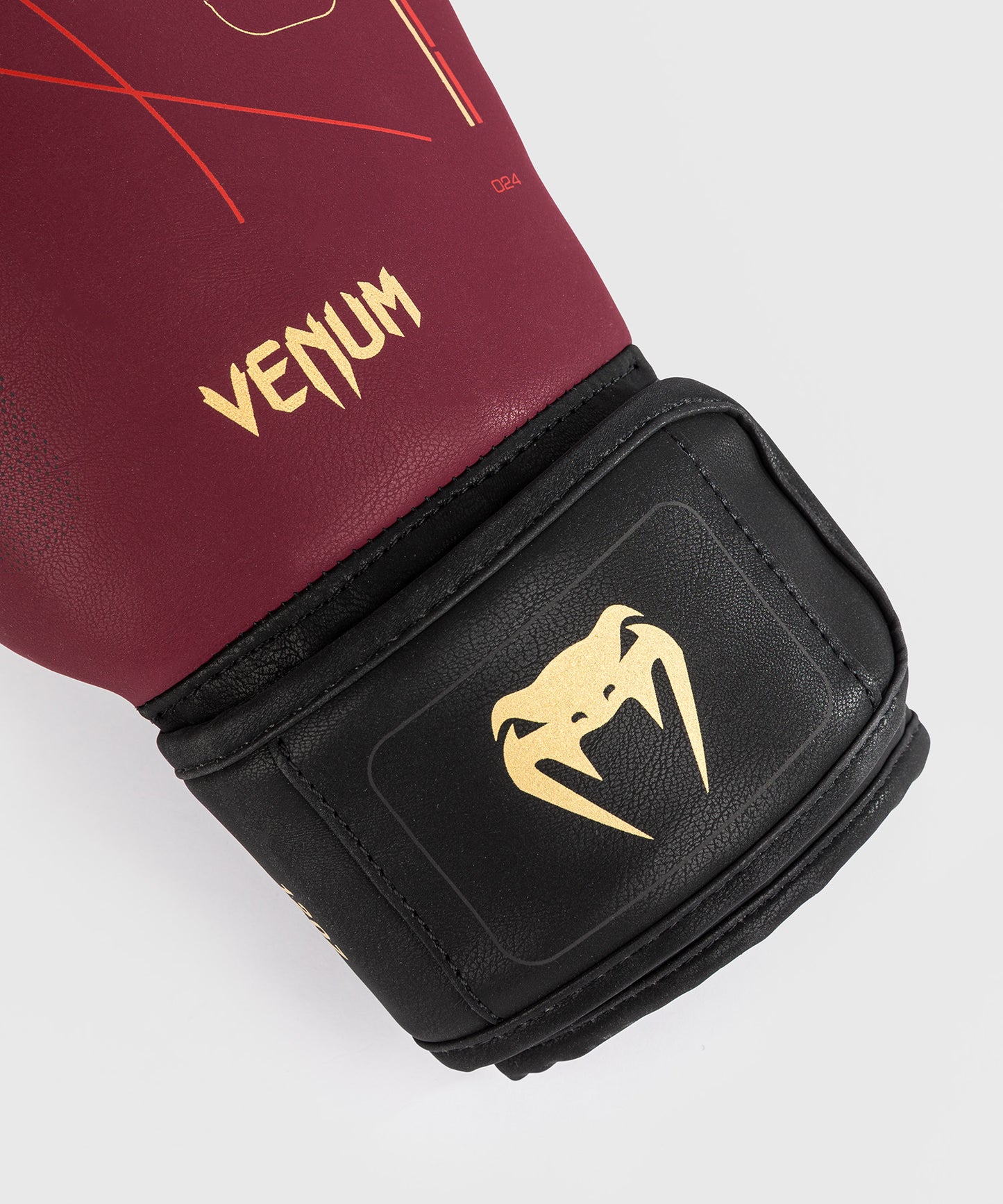 Venum Tactical XT Boxhandschuhe - Schwarz/Burgund/Gold