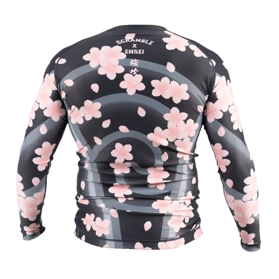 Scramble Sakura Rashguard - Schwarz
