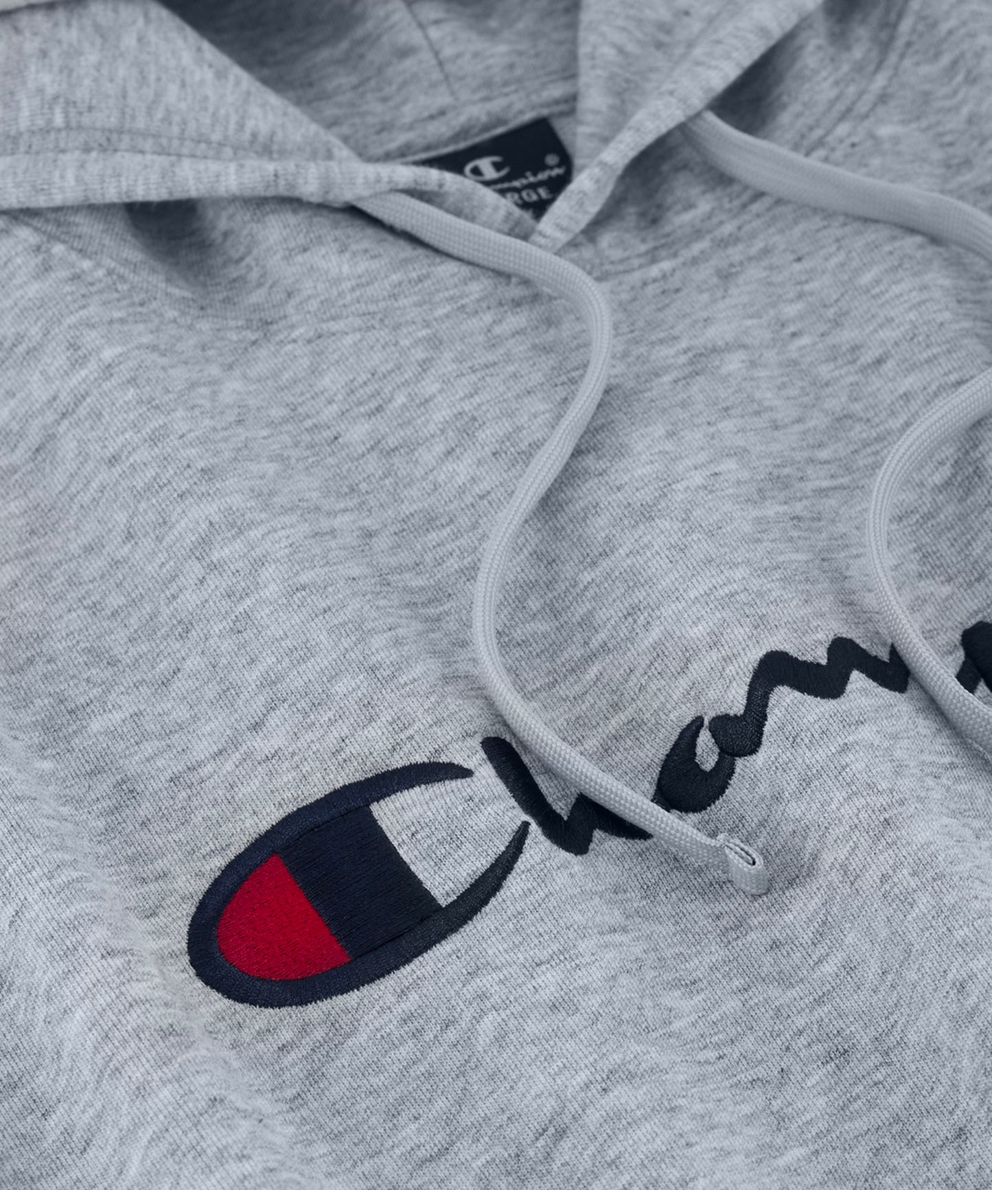 Champion Sweatshirt mit Kapuze Herren – Hellgrau Meliert