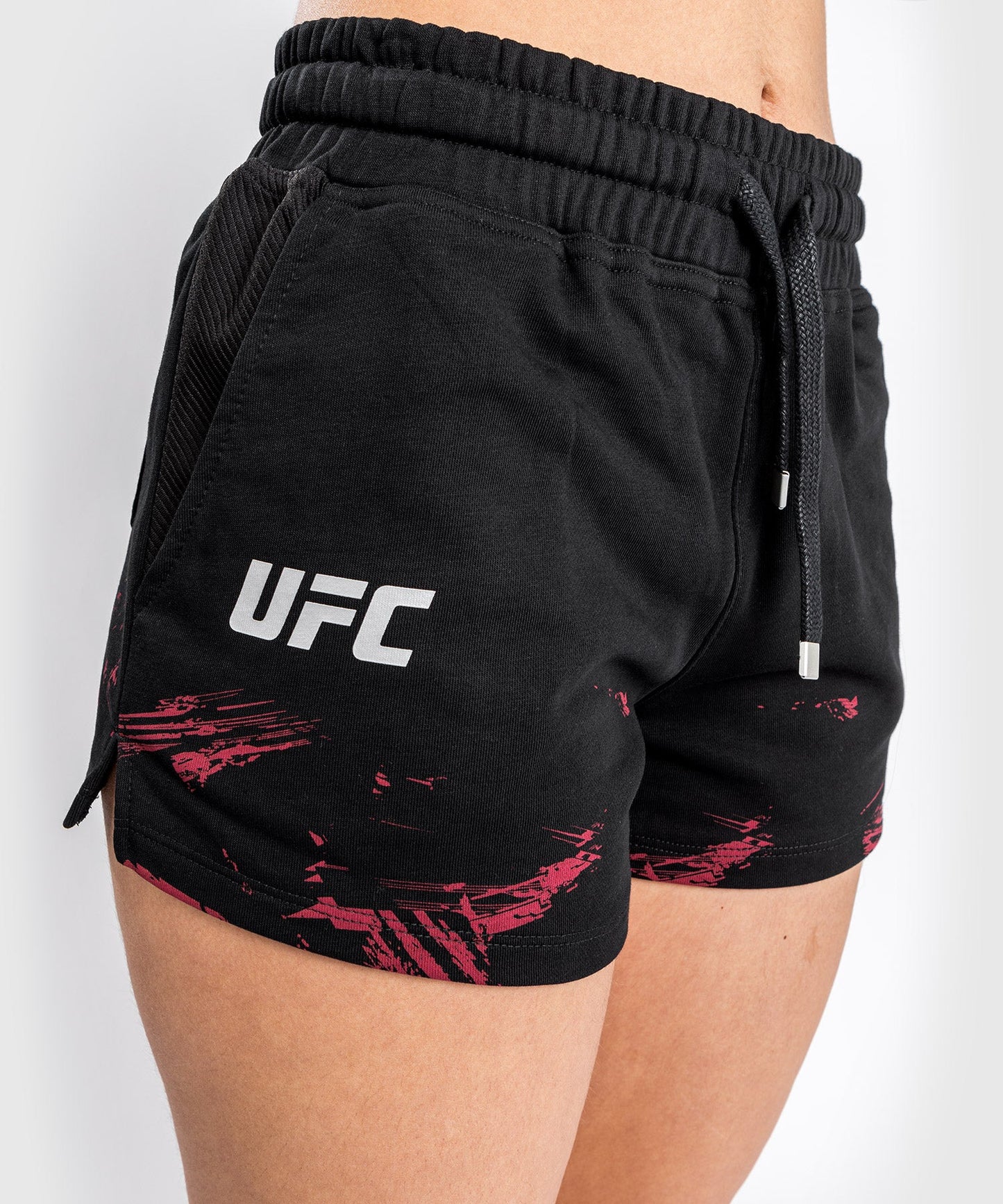 Venum Authentic Fight Week 2.0 UFC Shorts - Damen - Schwarz/Rot