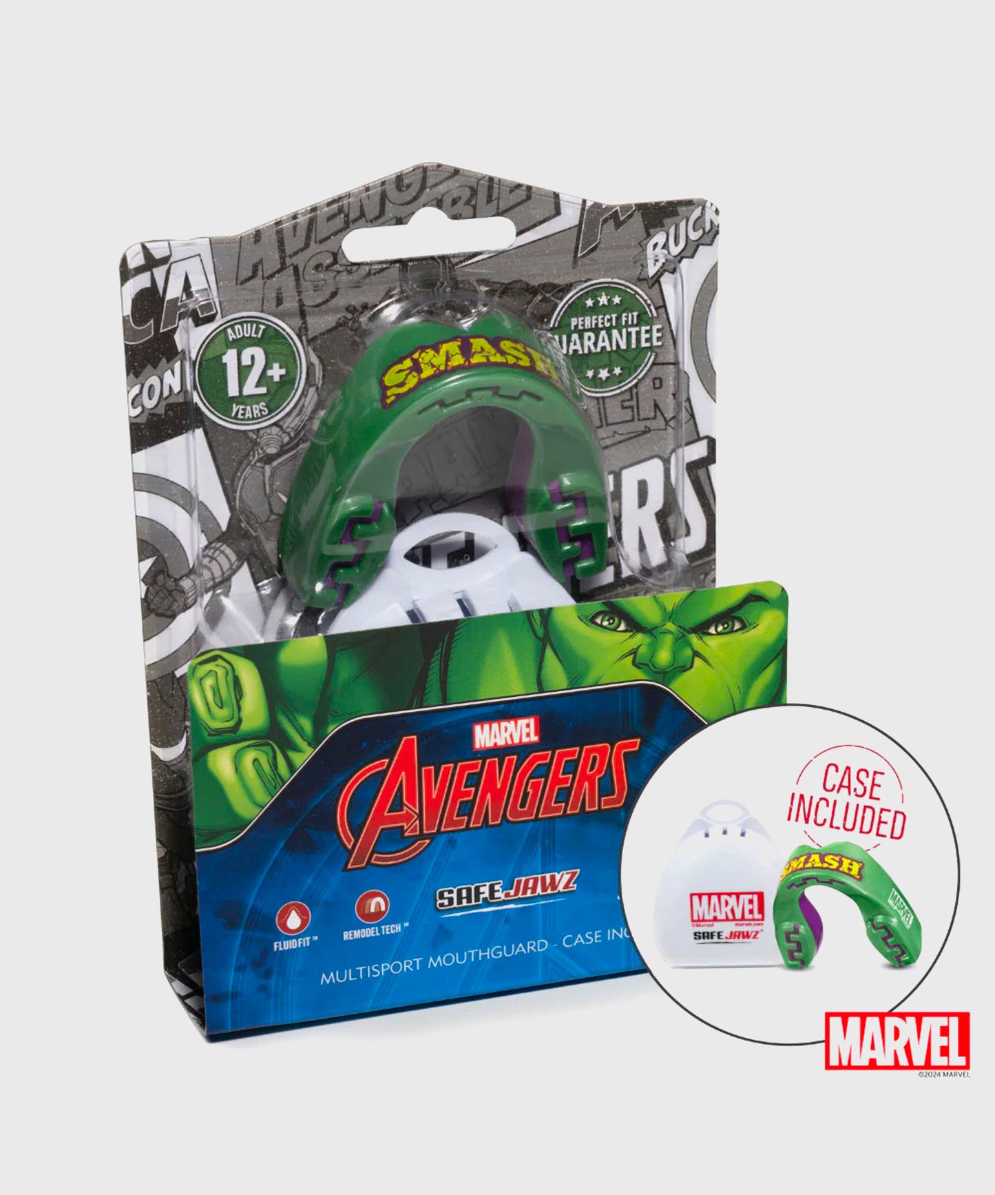 Safejawz Marvel - The Hulk Protector Bucal - Verde