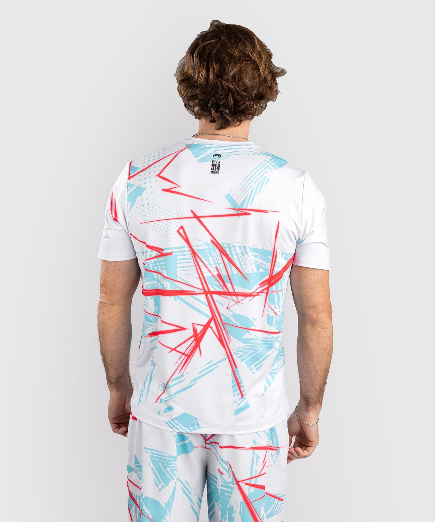 T-shirt Dry-Tech UFC Fusion By Venum Miami Edition Fight Week - Blanc