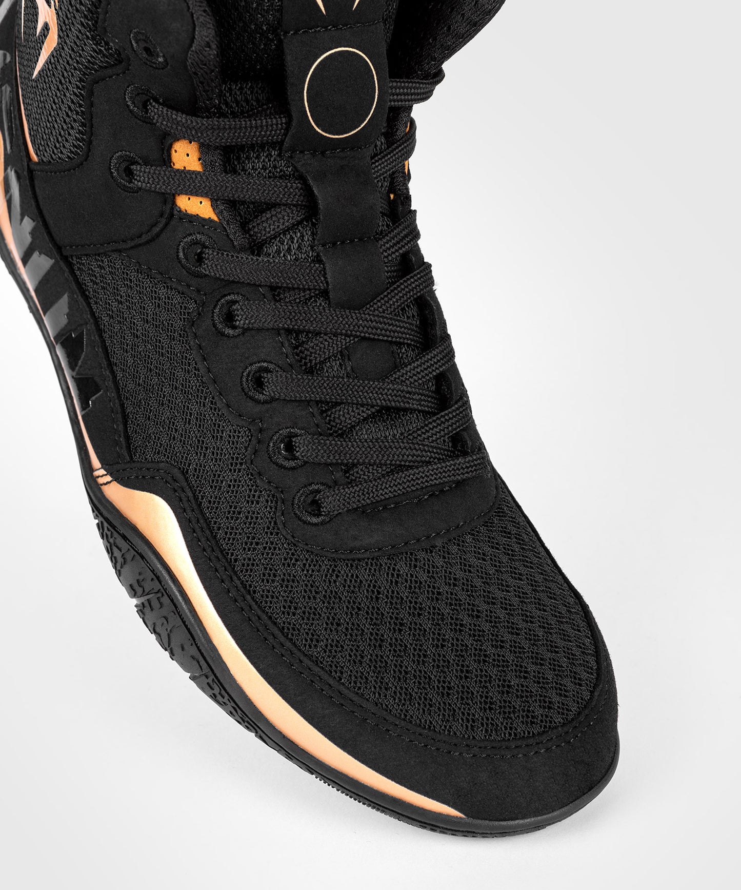 Venum Elite Zapatillas de Lucha - Negro/Bronce 