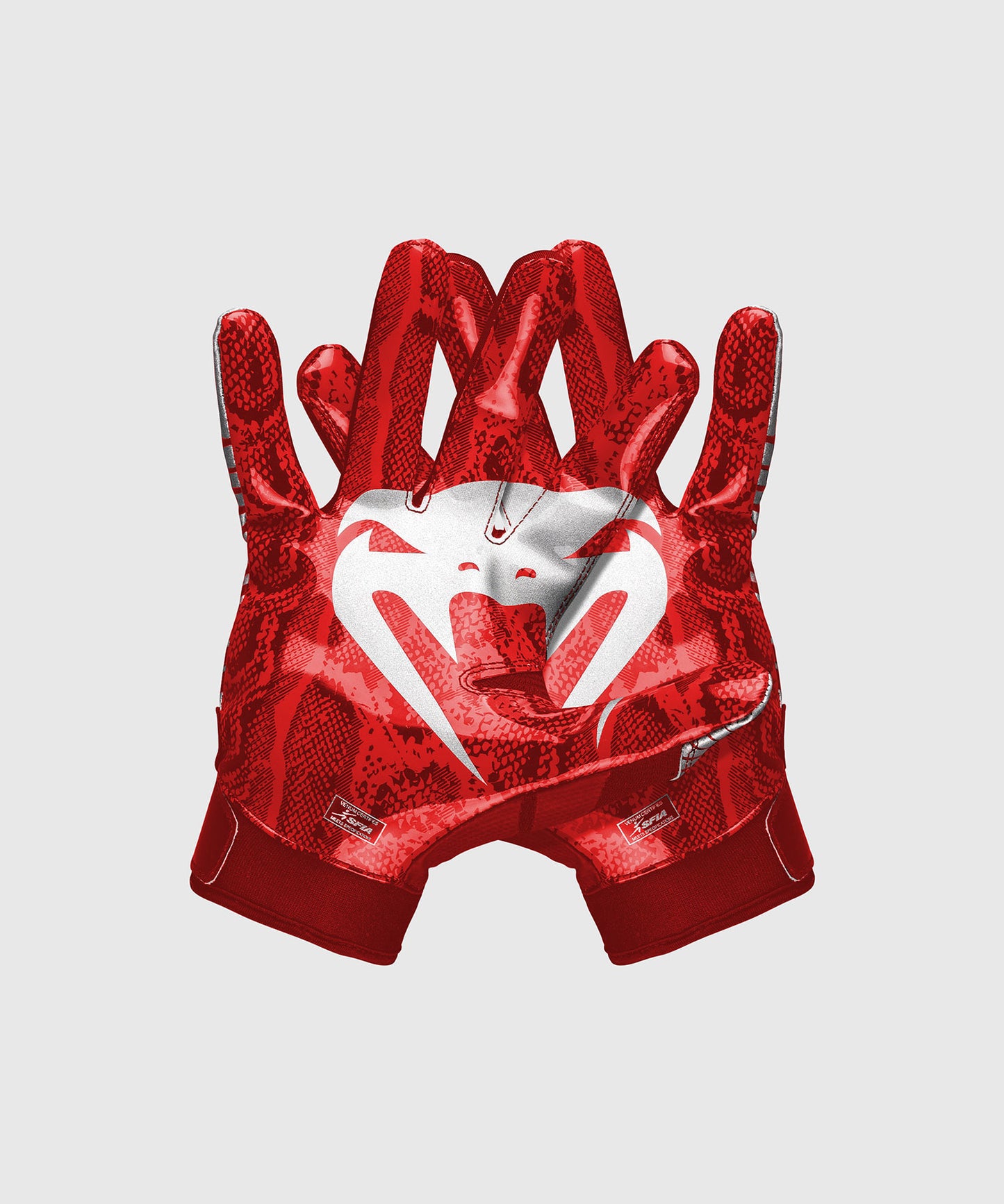 Venum Elite Guantes de Fútbol - Rojo/Plata