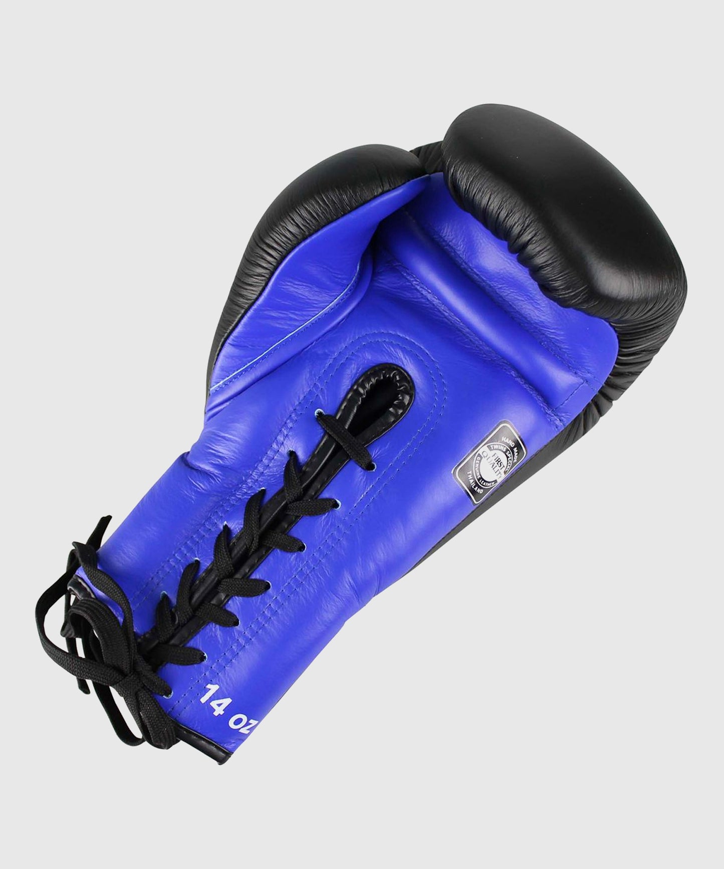 Twins Bgll 1 Schnür-Boxhandschuhe - Schwarz/Blau