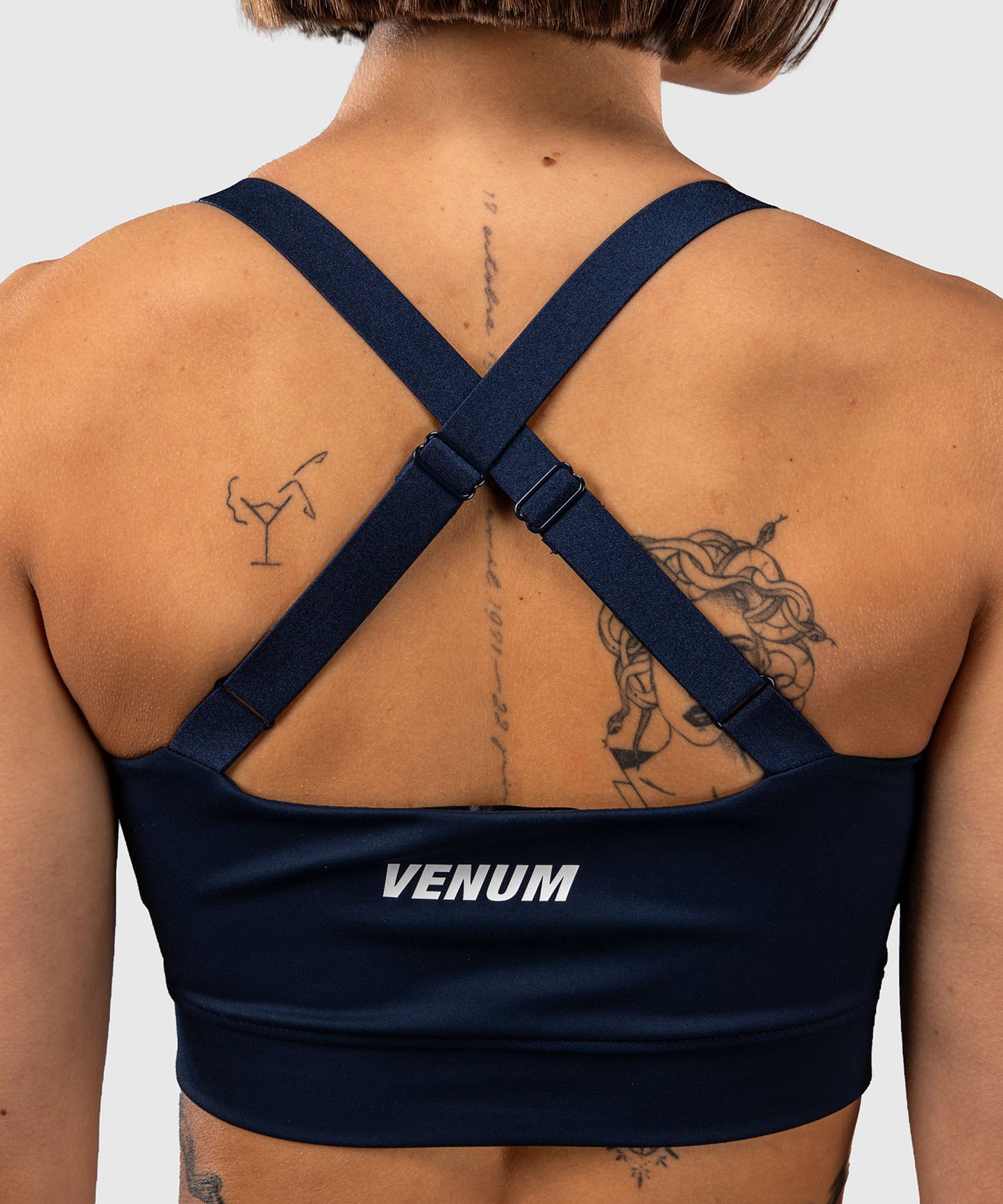 Venum Sculpt Shape Women's Sports Bra - Navy Blue