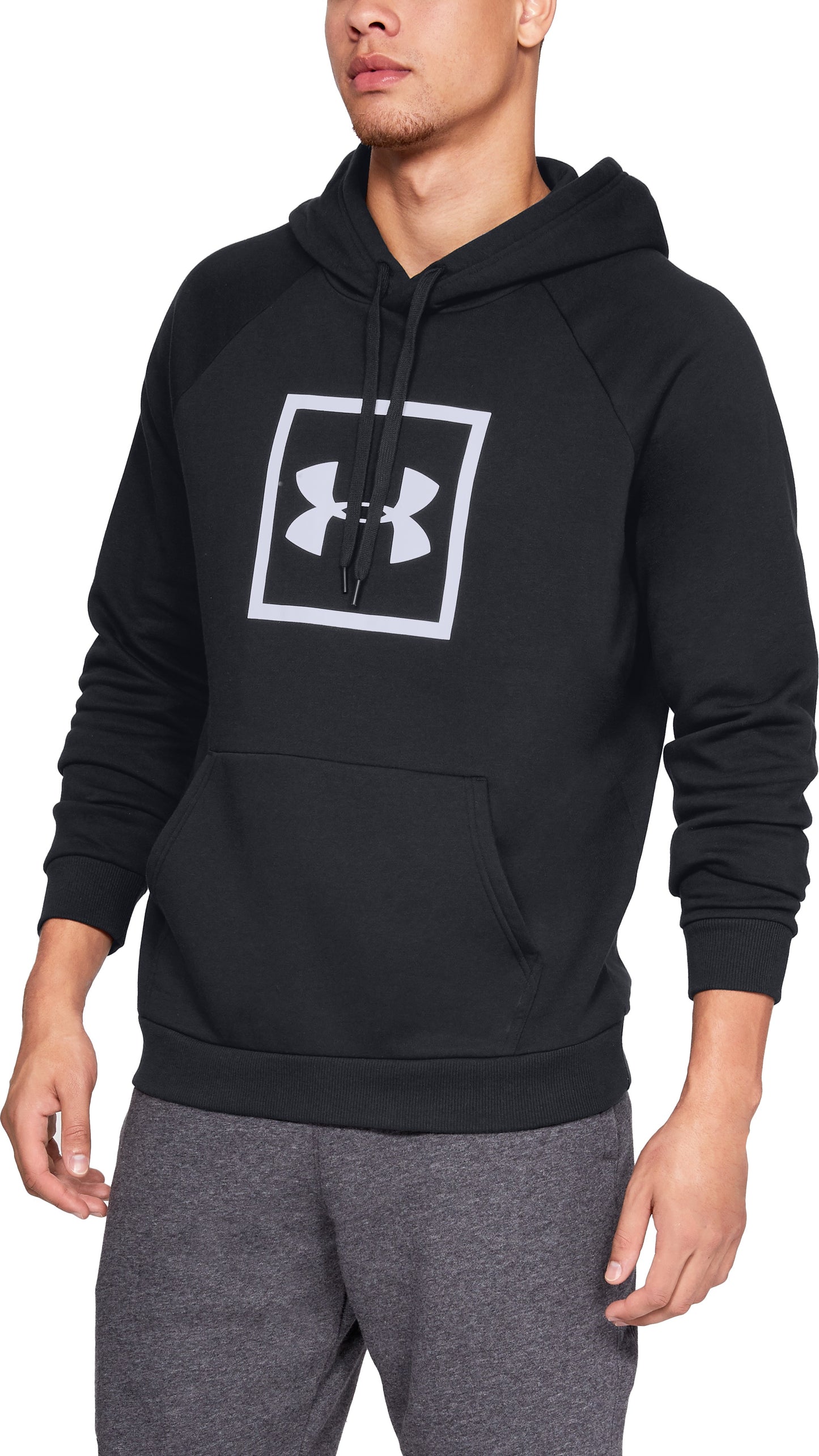 Under Armour Rival Fleece Kapuzenpullover – Schwarz
