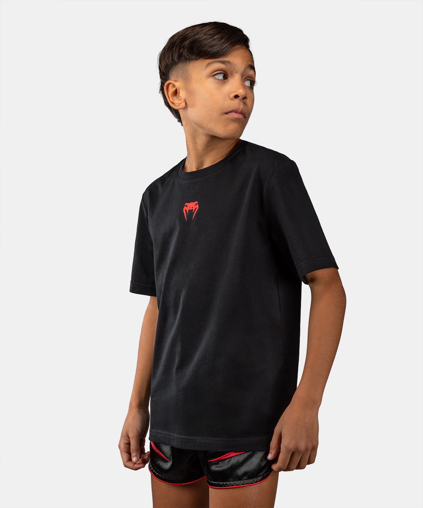 Venum Attack Camiseta de Algodón para Niño - Negro/Rojo