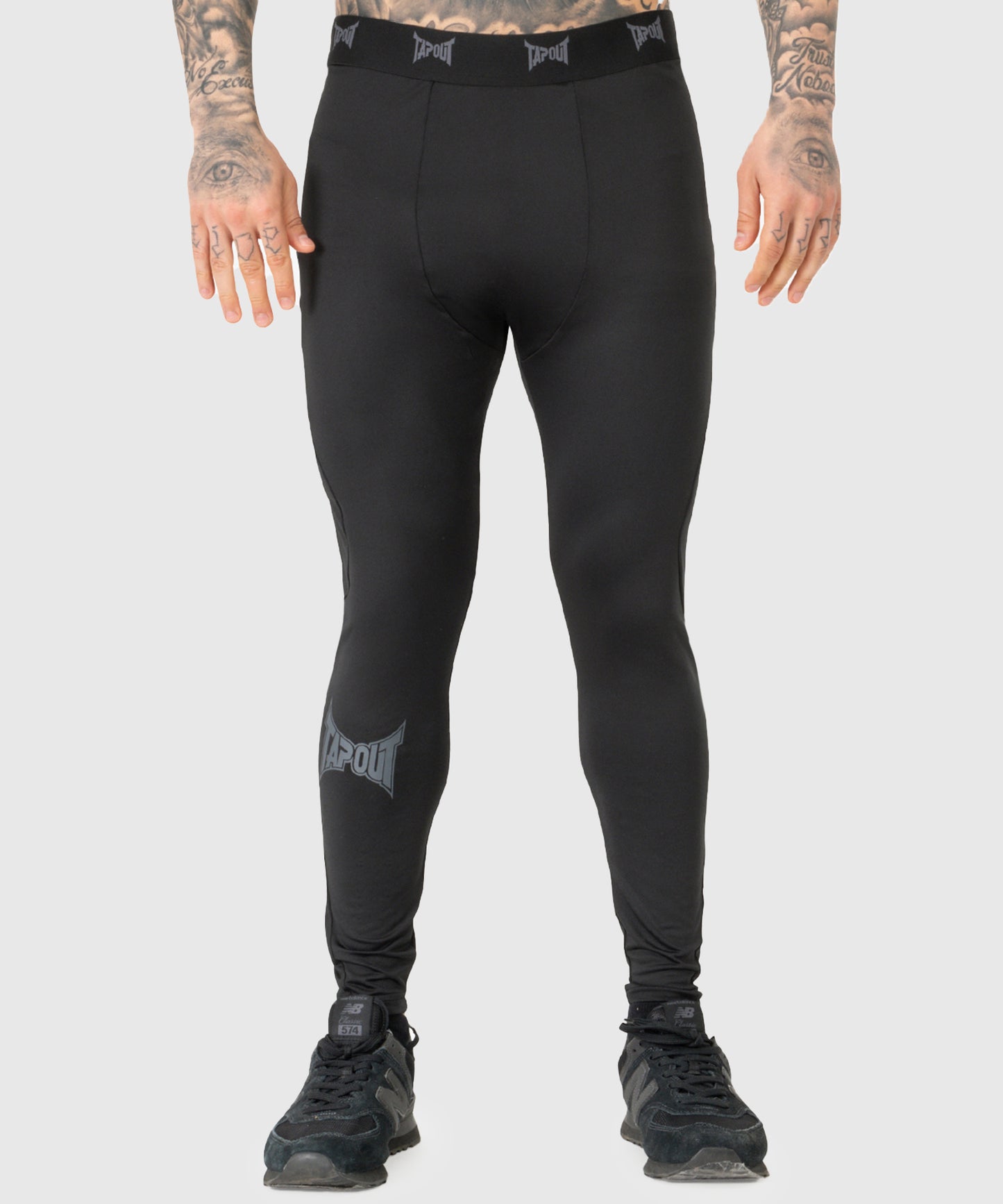 Leggings Tapout Training - Noir/Vert