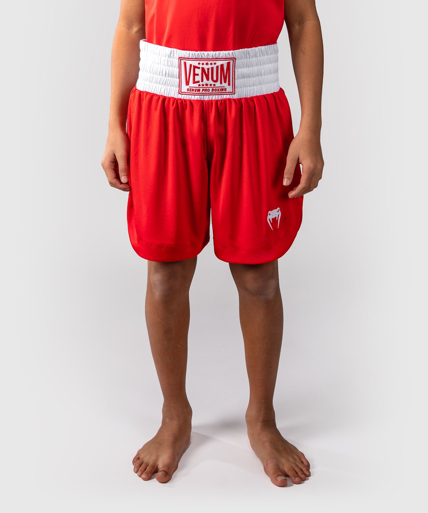 Venum Classic Pantaloncini da Boxe Per Bambini – Rosso Fuoco