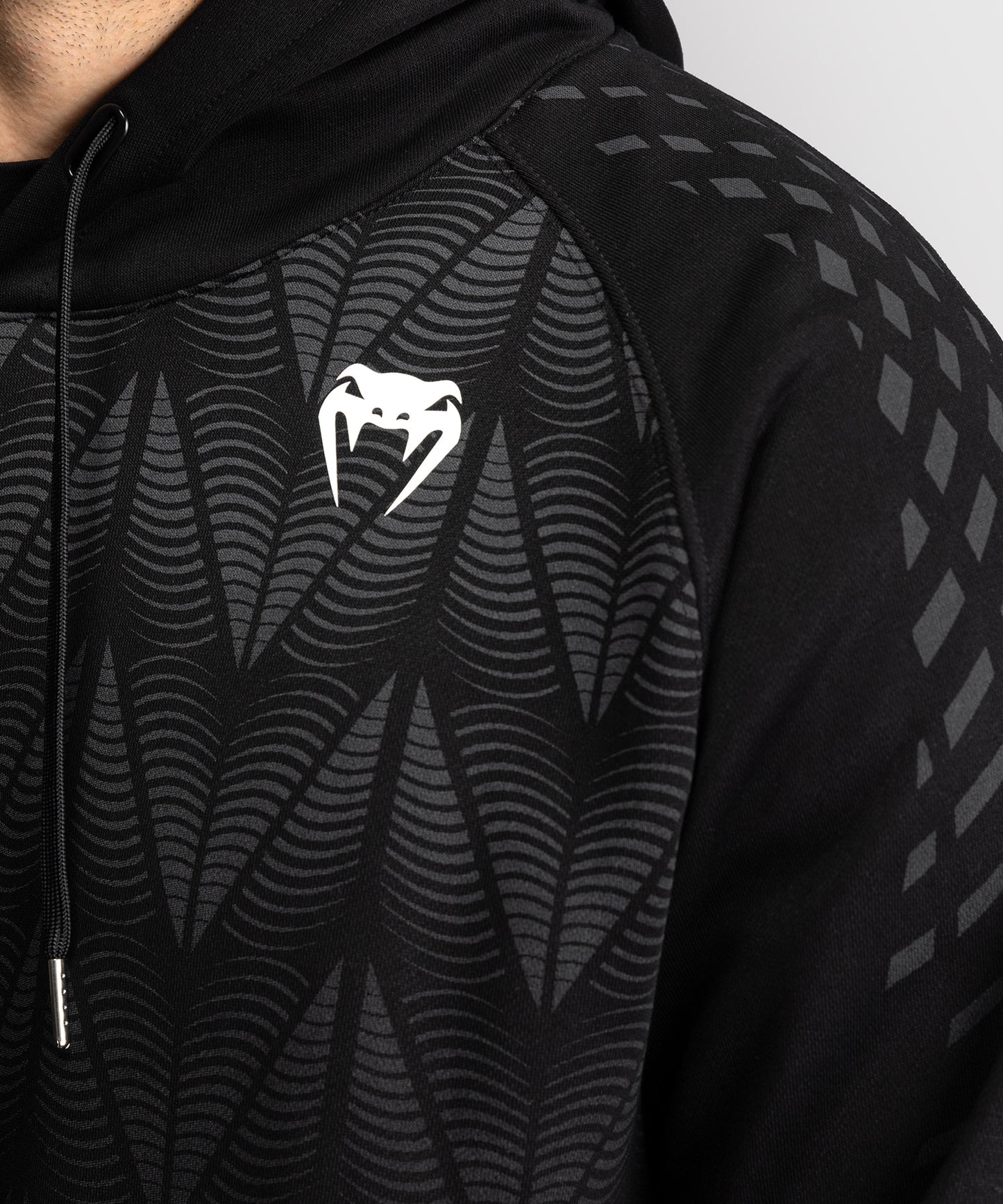Sweat à capuche Homme UFC Zenith by Venum Replica - Noir
