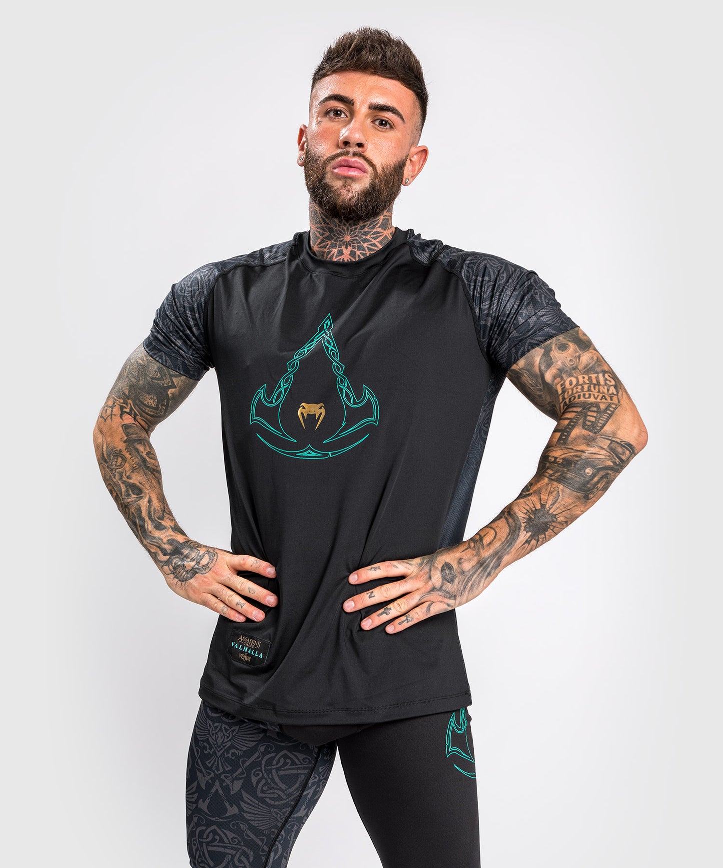 Venum Assassin's Creed Reloaded Dry Tech T-Shirt - Schwarz