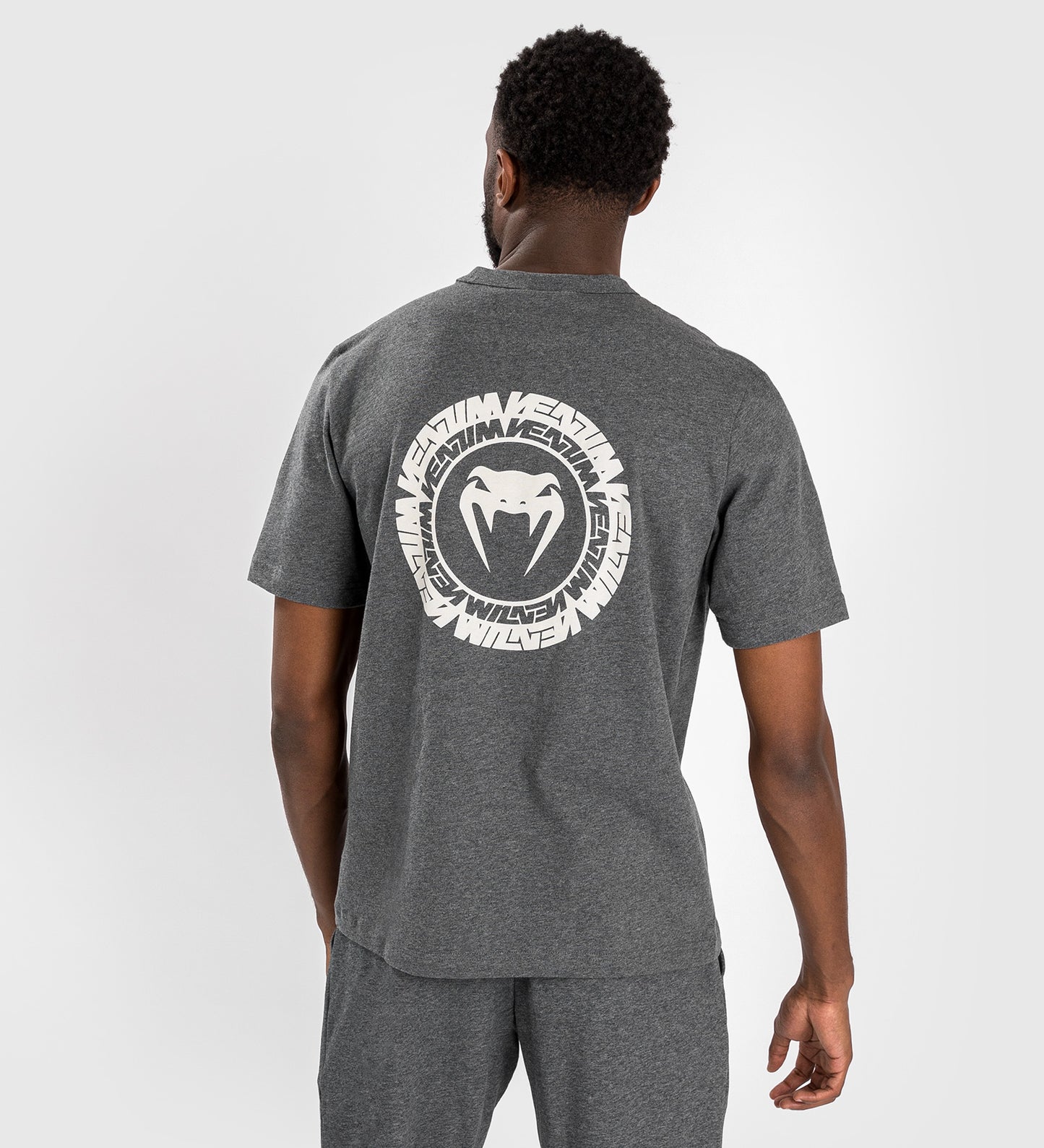 Venum Vortex XL Herren T-Shirt - Dunkelgrau Meliert