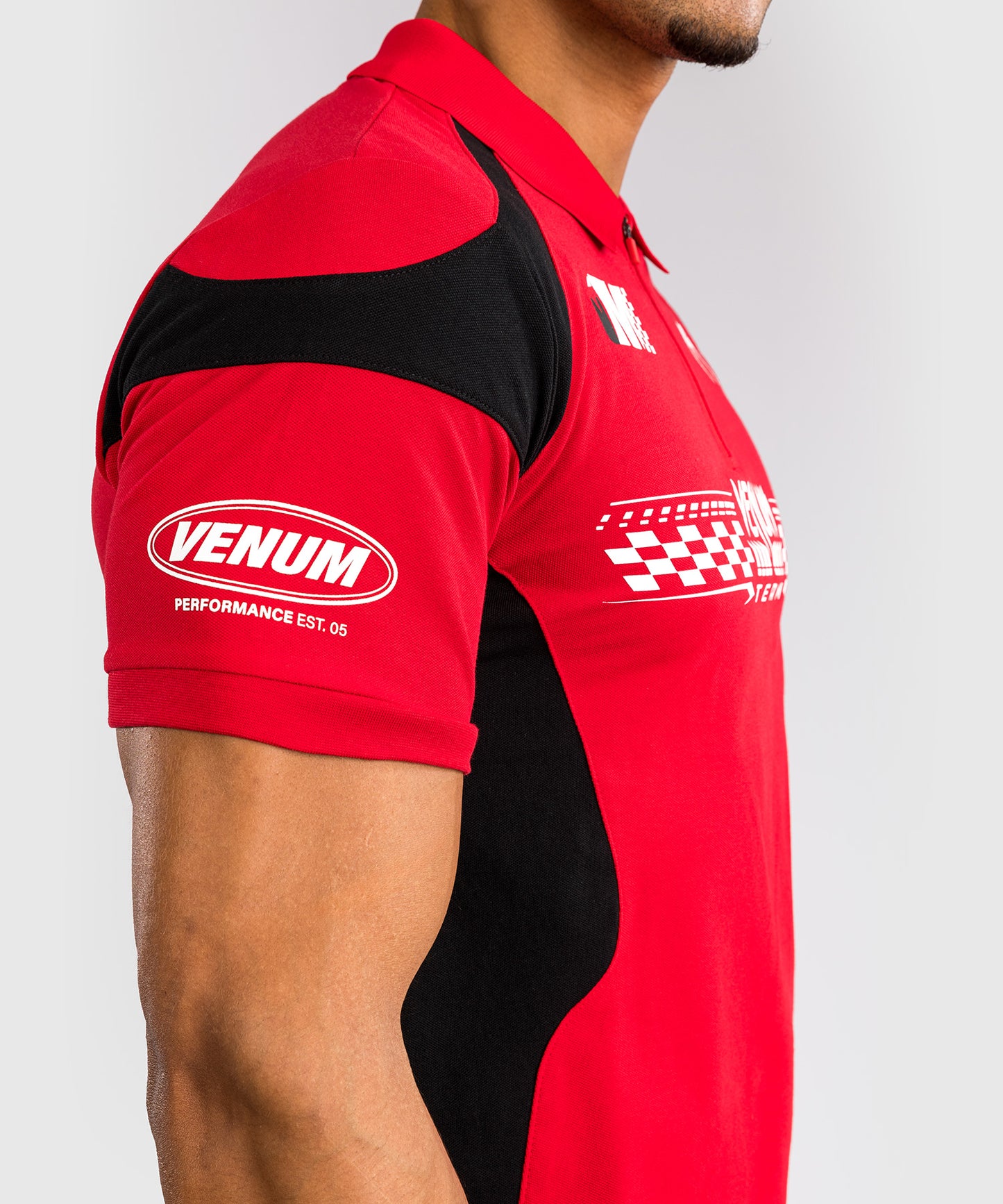 Polo en Coton Venum Motorsport - Rouge Vif