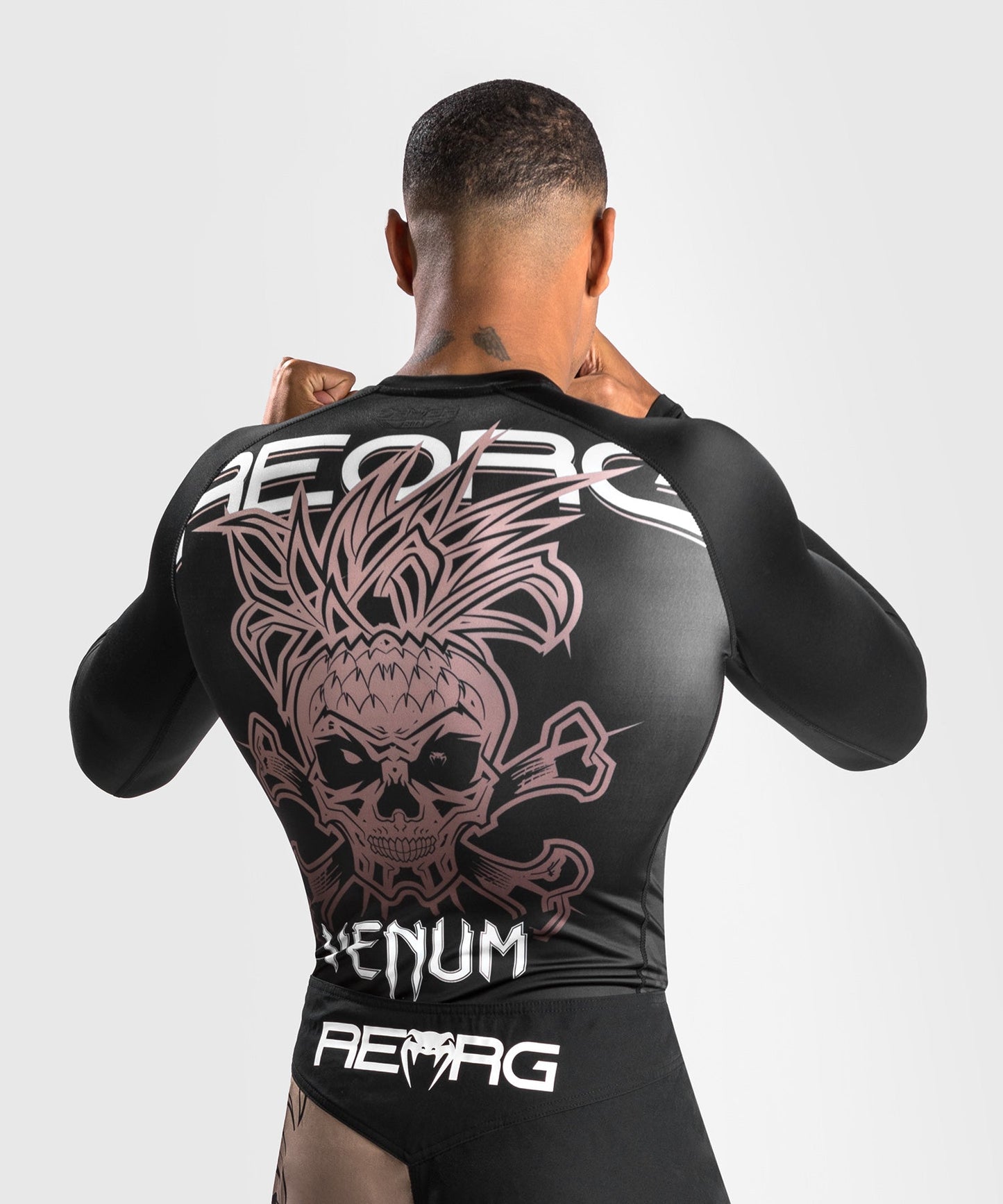 Venum Reorg Rashguard - Langarm - Schwarz