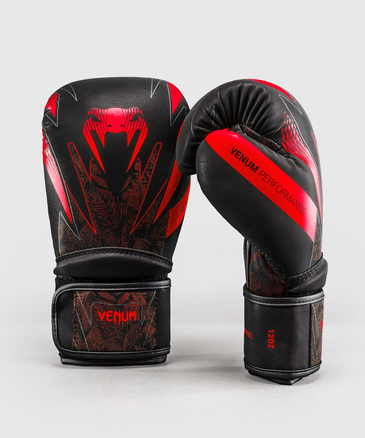Gants de boxe Impact Venum Amazonia Reborn - Noir/Rouge