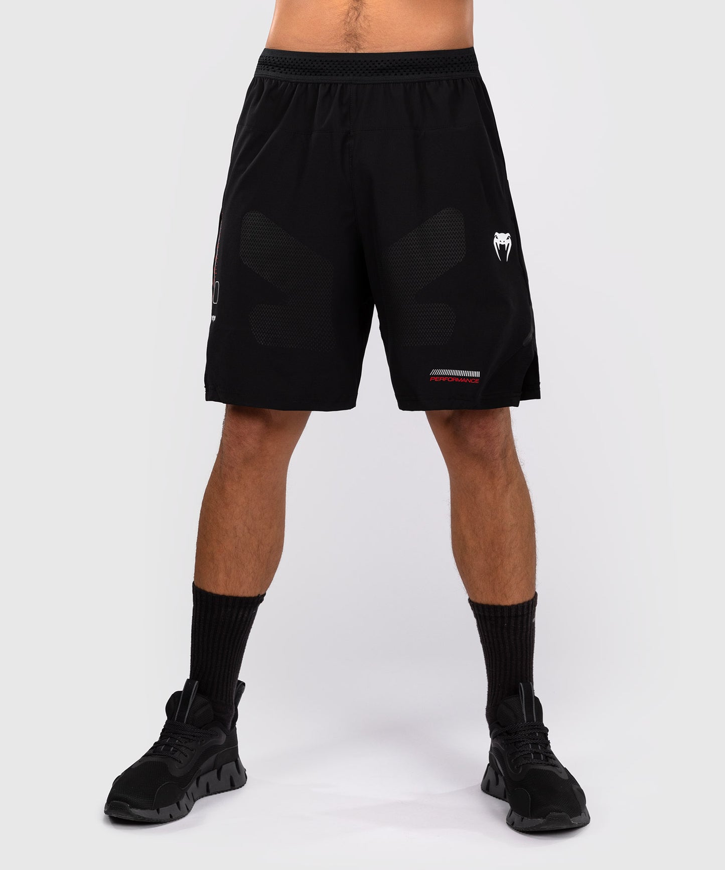 Short d'entraînement Venum Tactical XT- Noir/Rouge Feu