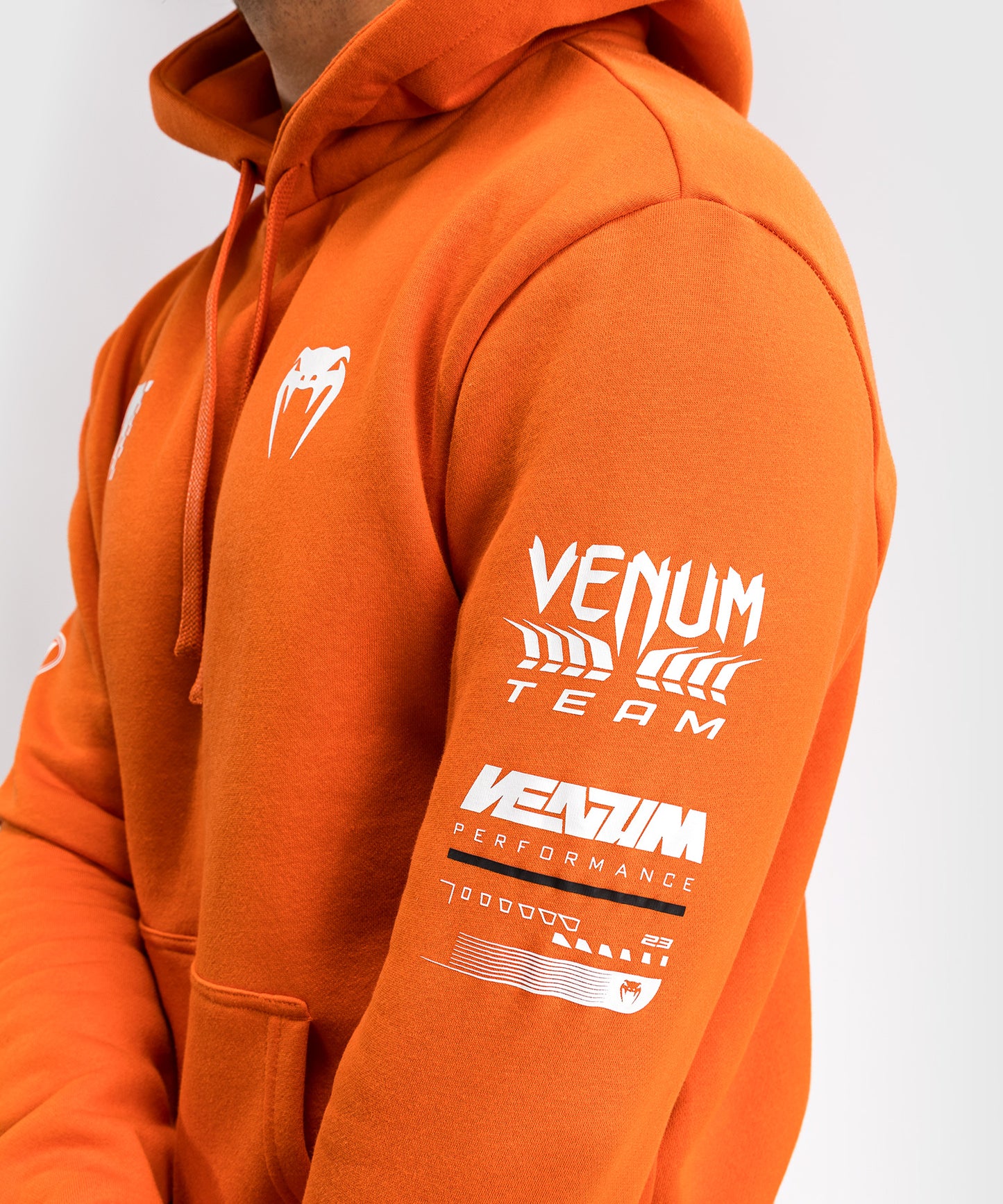 Venum Motorsport Sudadera con Capucha - Mandarina