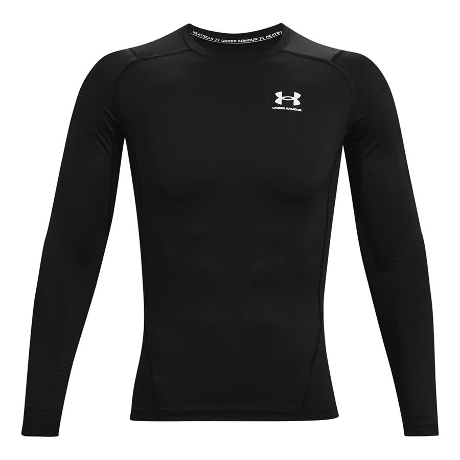 Under Armour HeatGear® T-Shirt Langarm – Schwarz