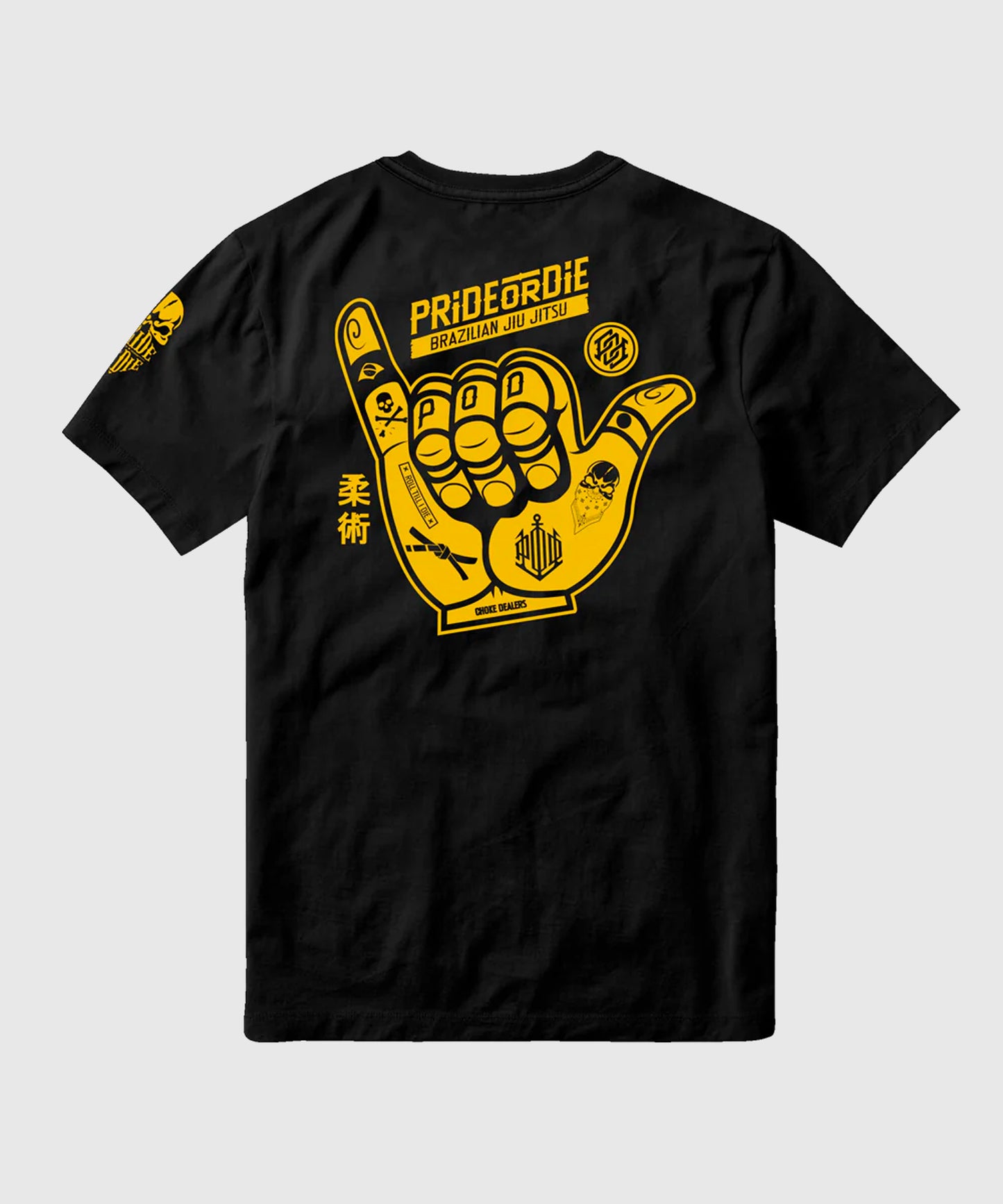 T-Shirt Pride Or Die Hang Loose - Noir