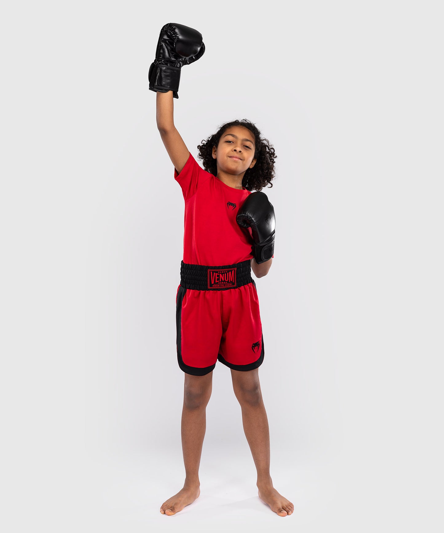 Venum Classic Kinder Boxing Shorts - Kirschrot