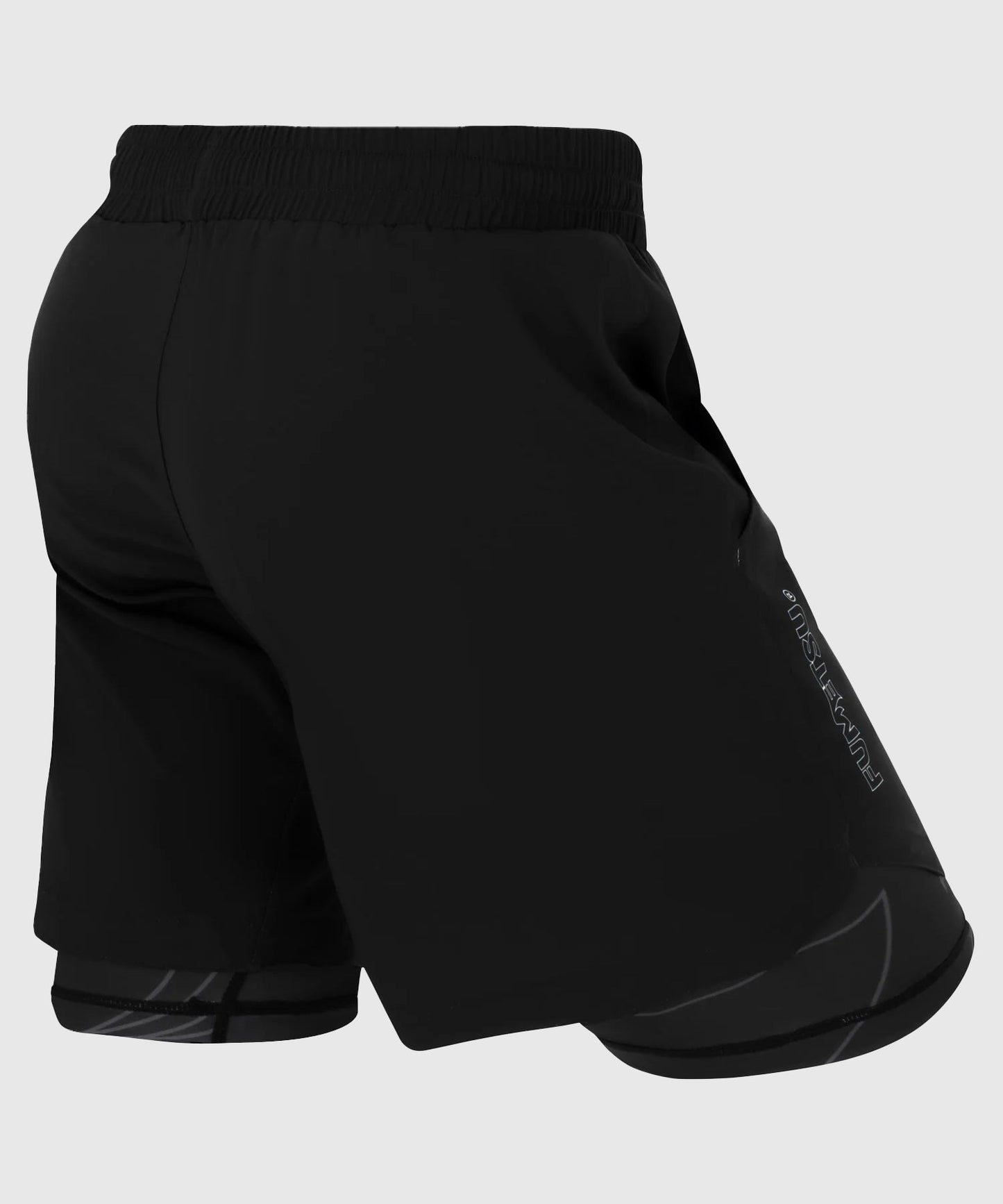Fumetsu Training Dual Layer Icon Fightshorts - Schwarz