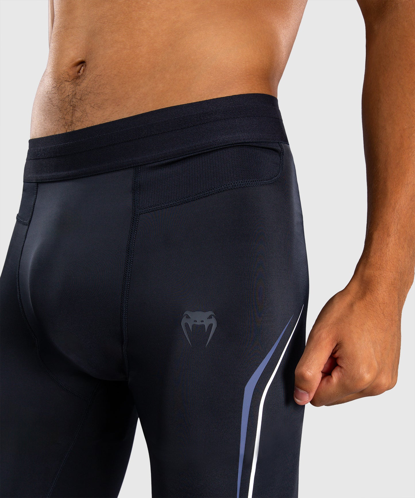 Venum G-Core Spats - Navy Blue/White
