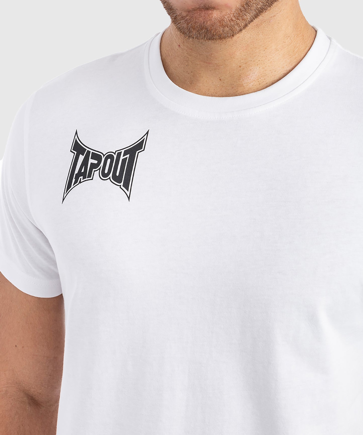 Tapout Octogon T-Shirt - Weiß/Schwarz
